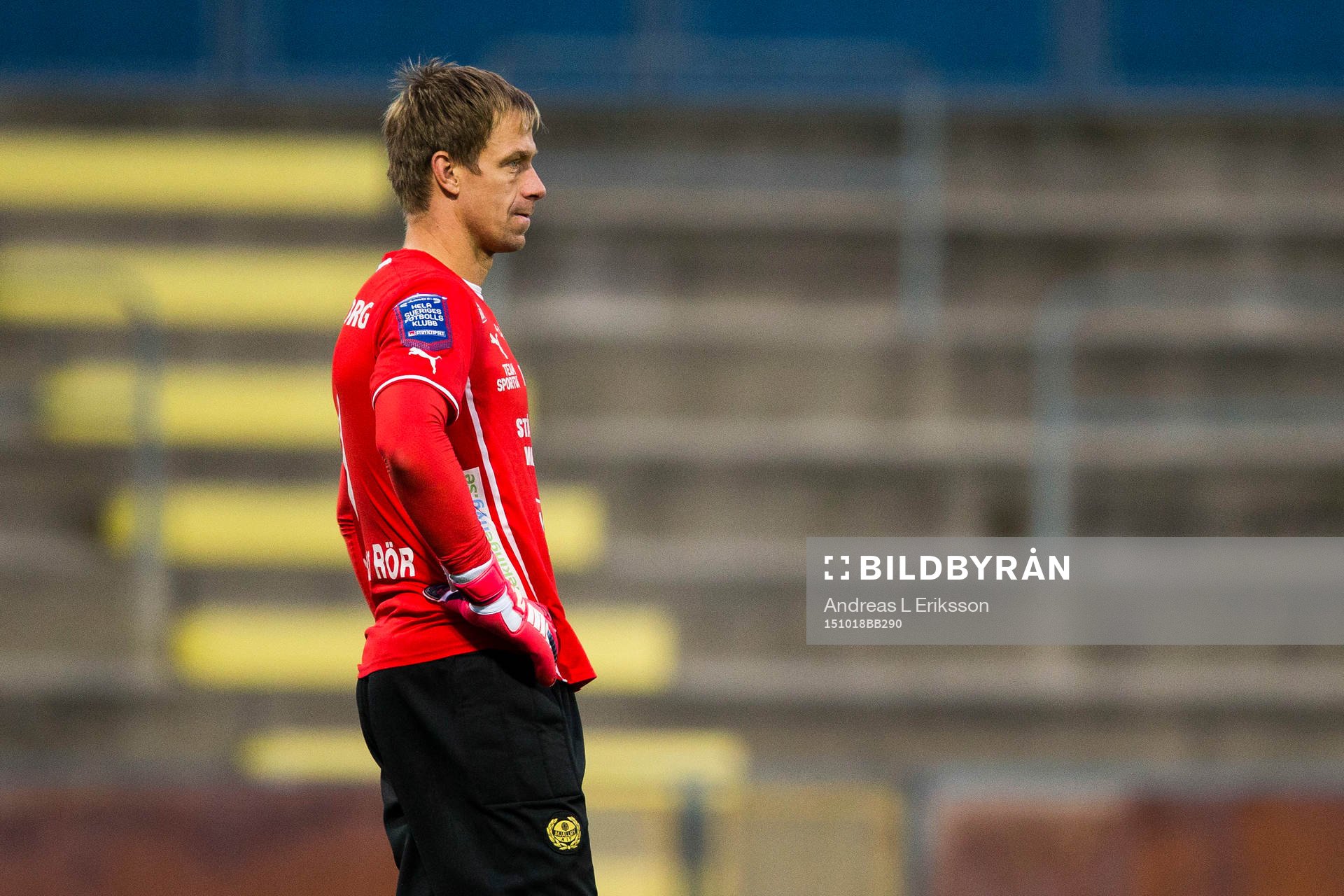 Mjällbys målvakt Mattias Asper