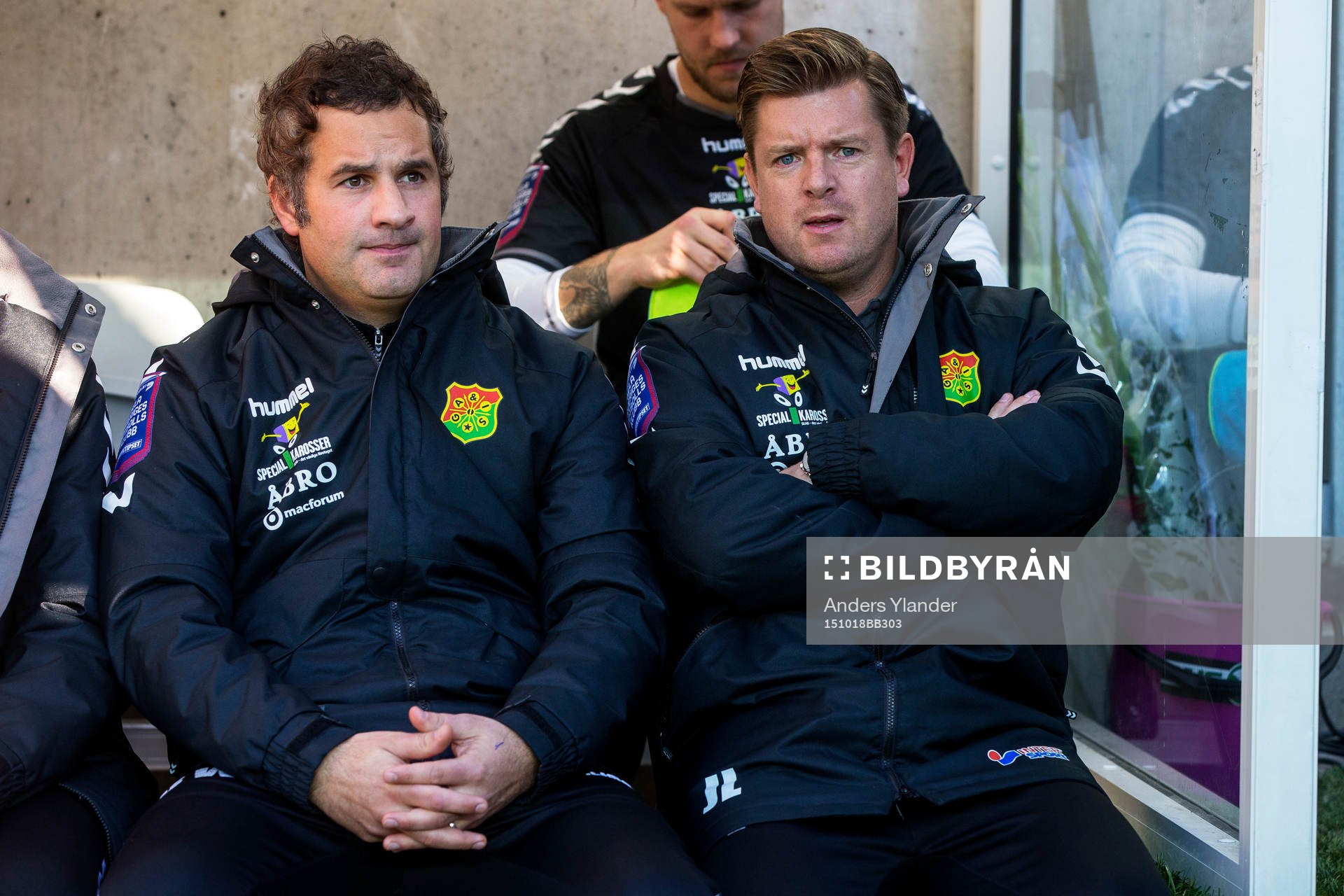 GAIS tränarduo Benjaminn Westman och Jesper Ljung