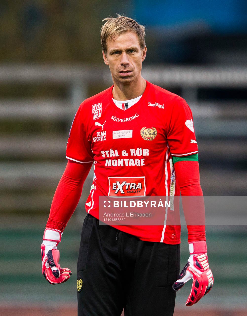 Mjällbys målvakt Mattias Asper