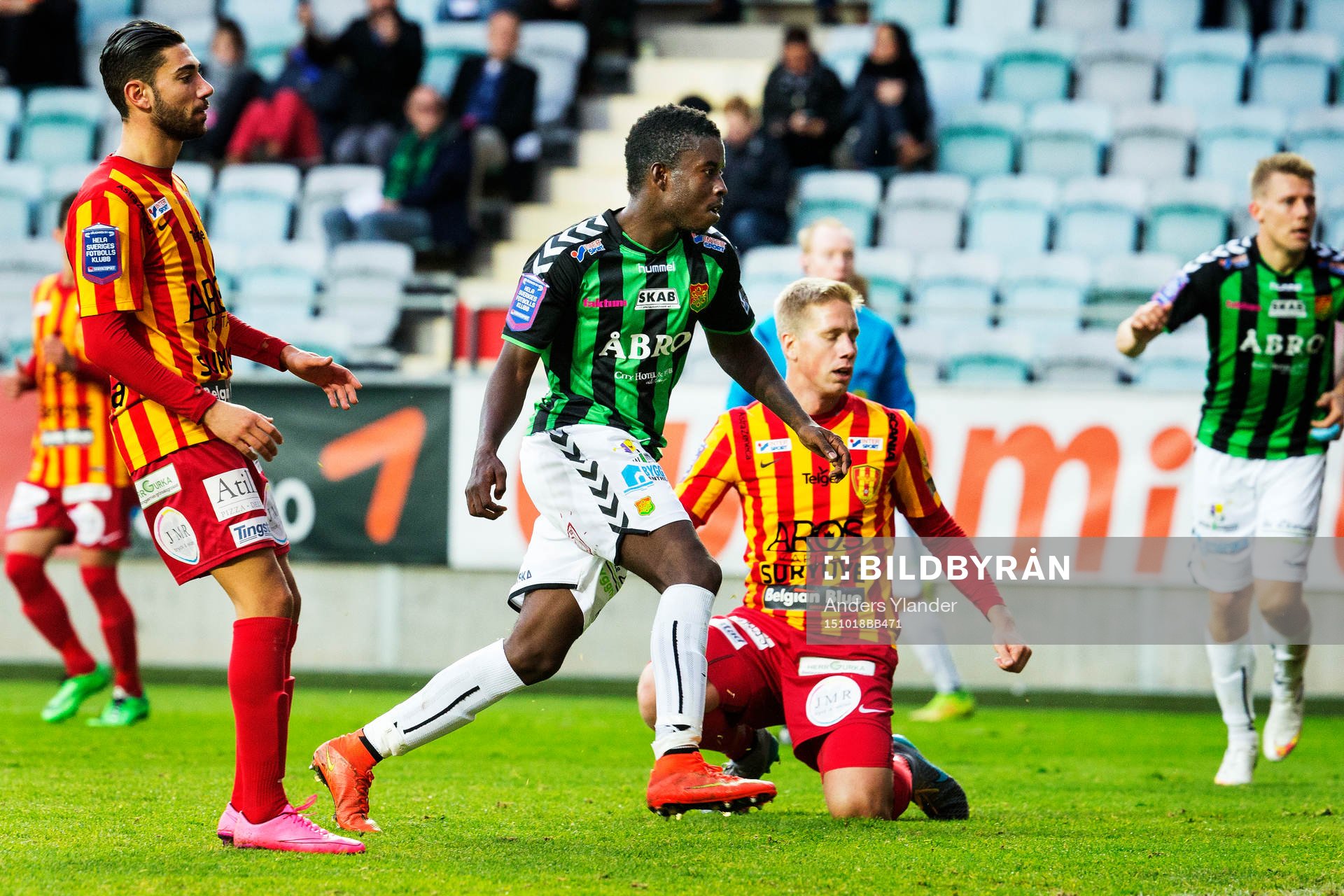 GAIS Kieron Cadogan skjuter in 3-0