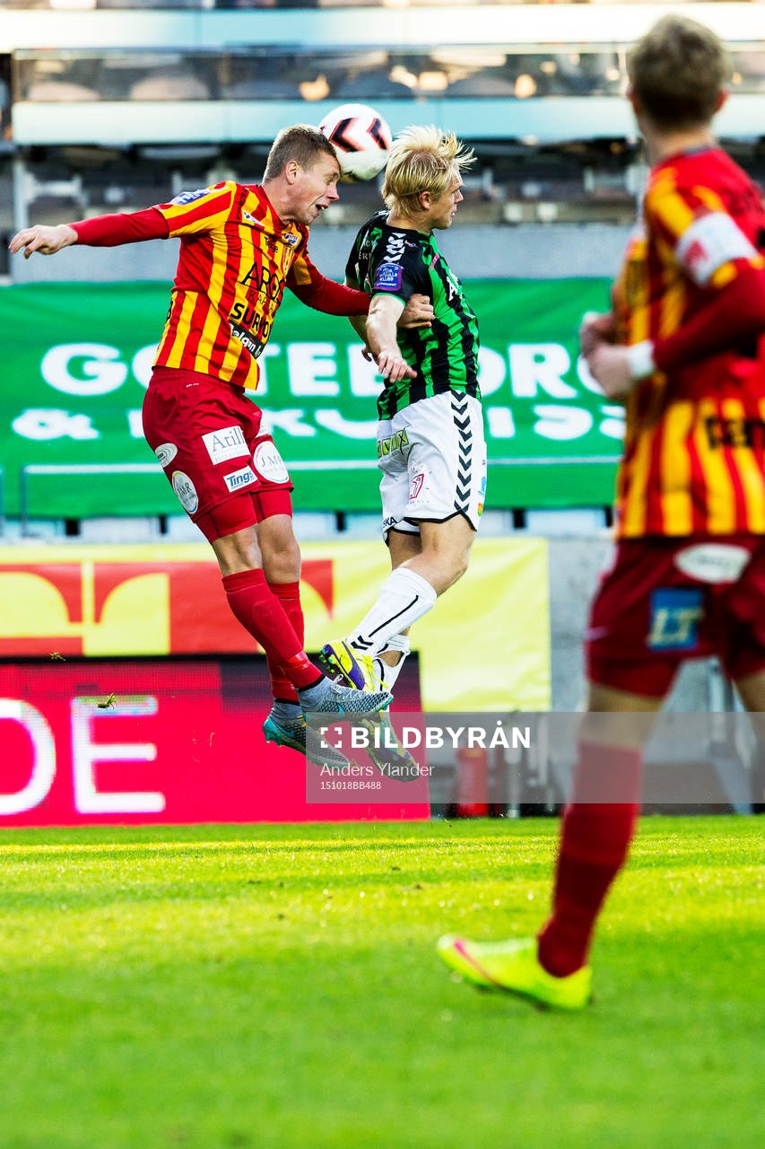 Syrianskas Mattias Liljestrand i nickduell med GAIS Linus