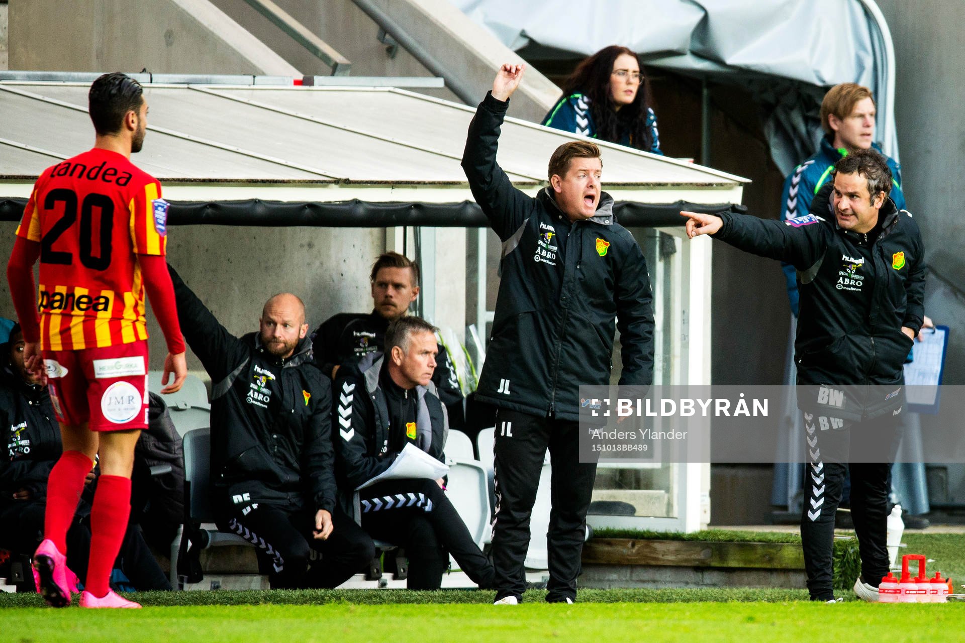 GAIS tränarduo Jesper Ljung och Benjaminn Westman