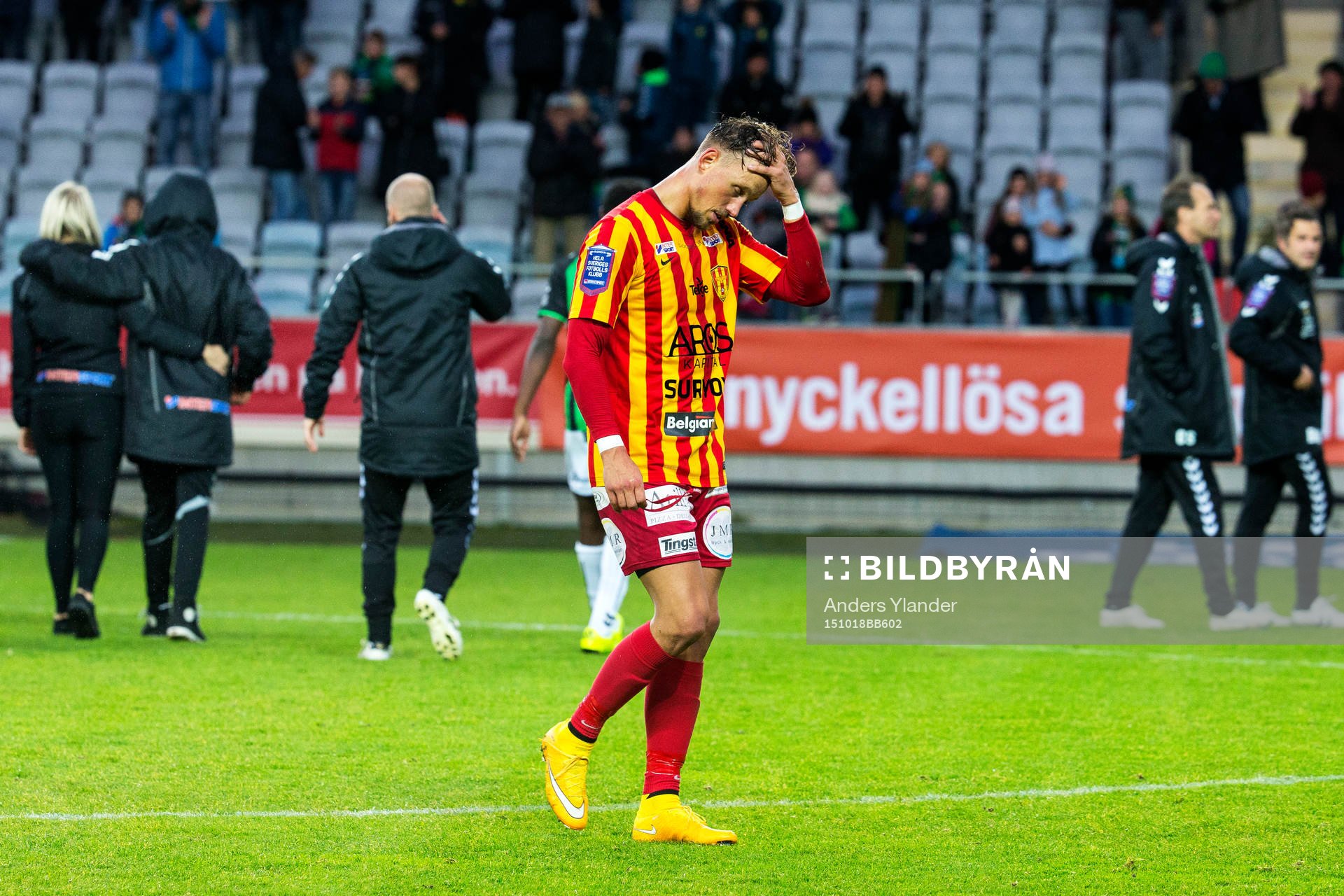Syrianskas Sonny Karlsson deppar