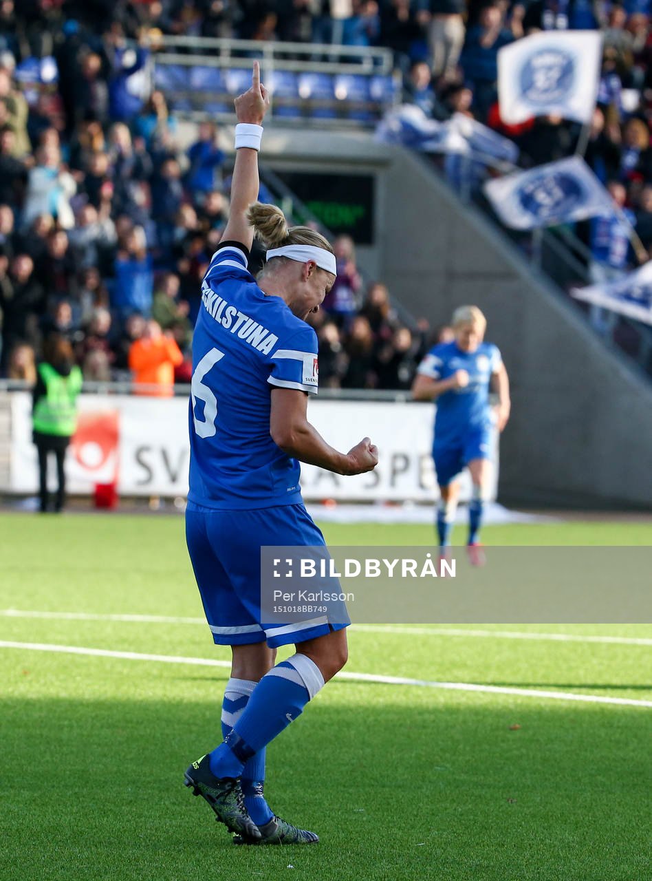 Eskilstuna Uniteds Sara Thunebro pose