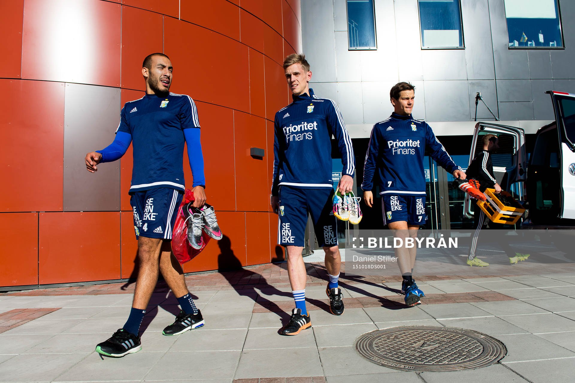 Haitam Aleesami, Sören Rieks och Mads Winther Albeck