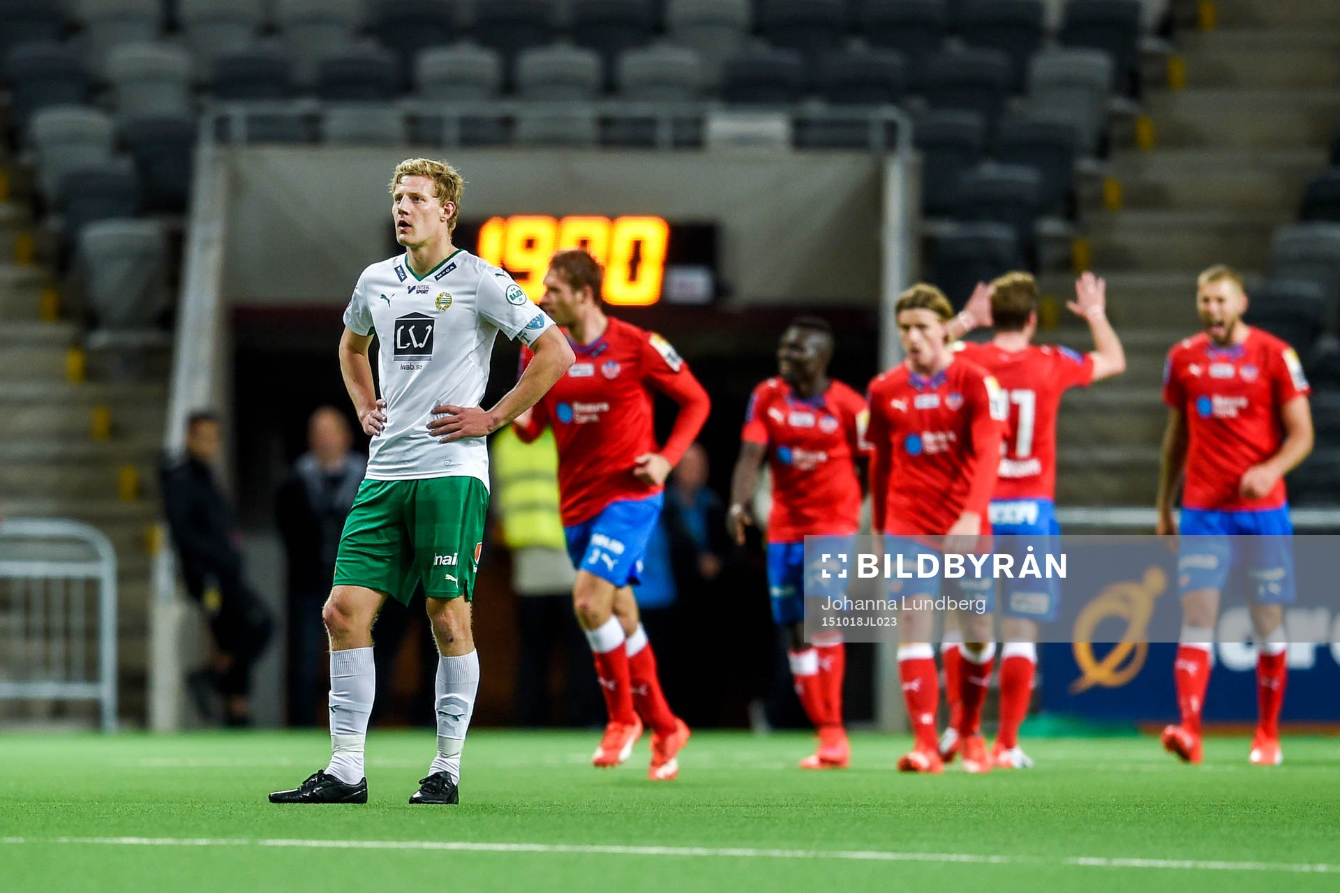 Hammarbys Lars Saetra deppar