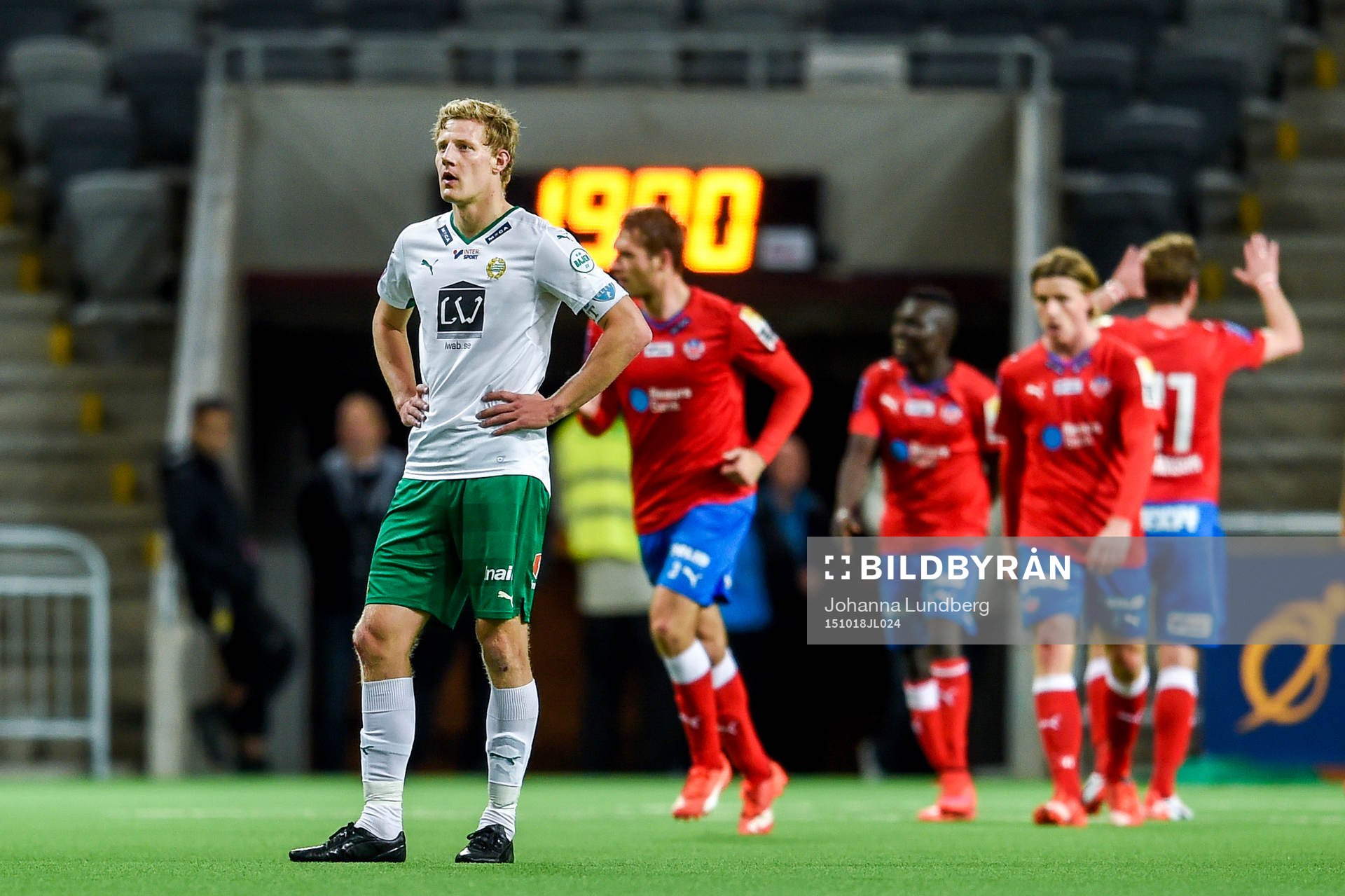 Hammarbys Lars Saetra deppar