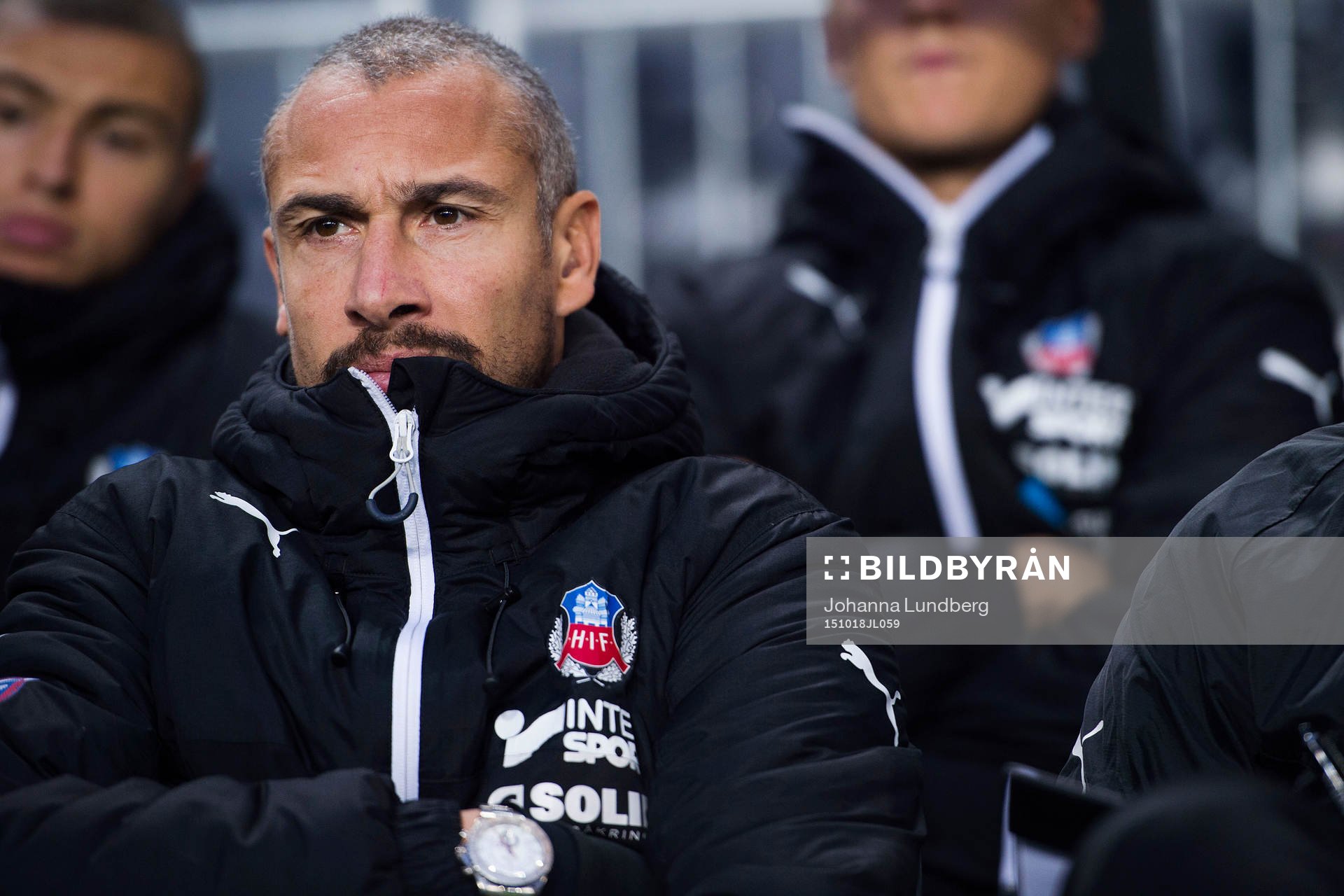 Helsingborgs manager Henrik Larsson