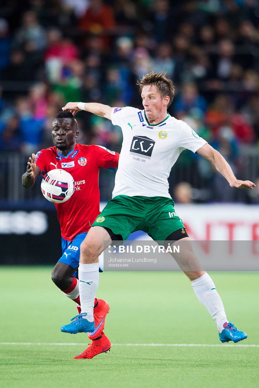 Helsingborgs Lalawélé Atakora och Hammarbys Philip Haglund