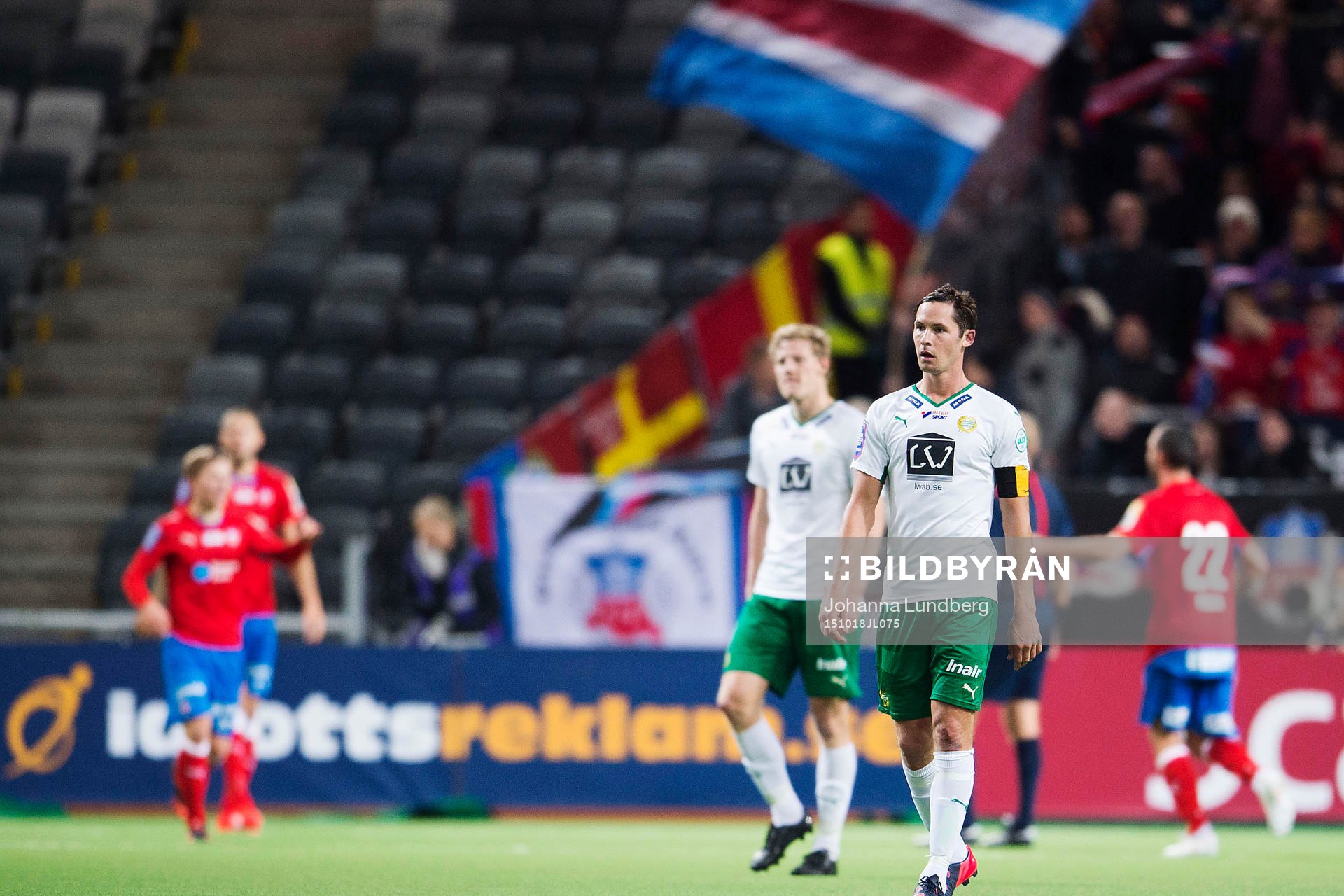 Hammarbys Philip Haglund deppar