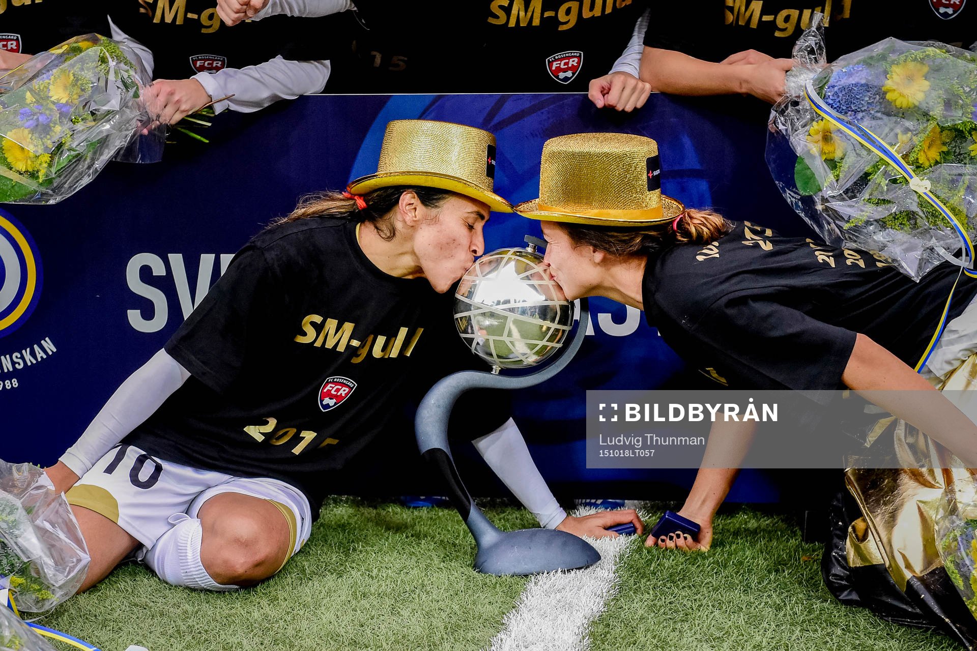 Rosengårds Marta Viera Da Silva och Alexandra Riley spelar