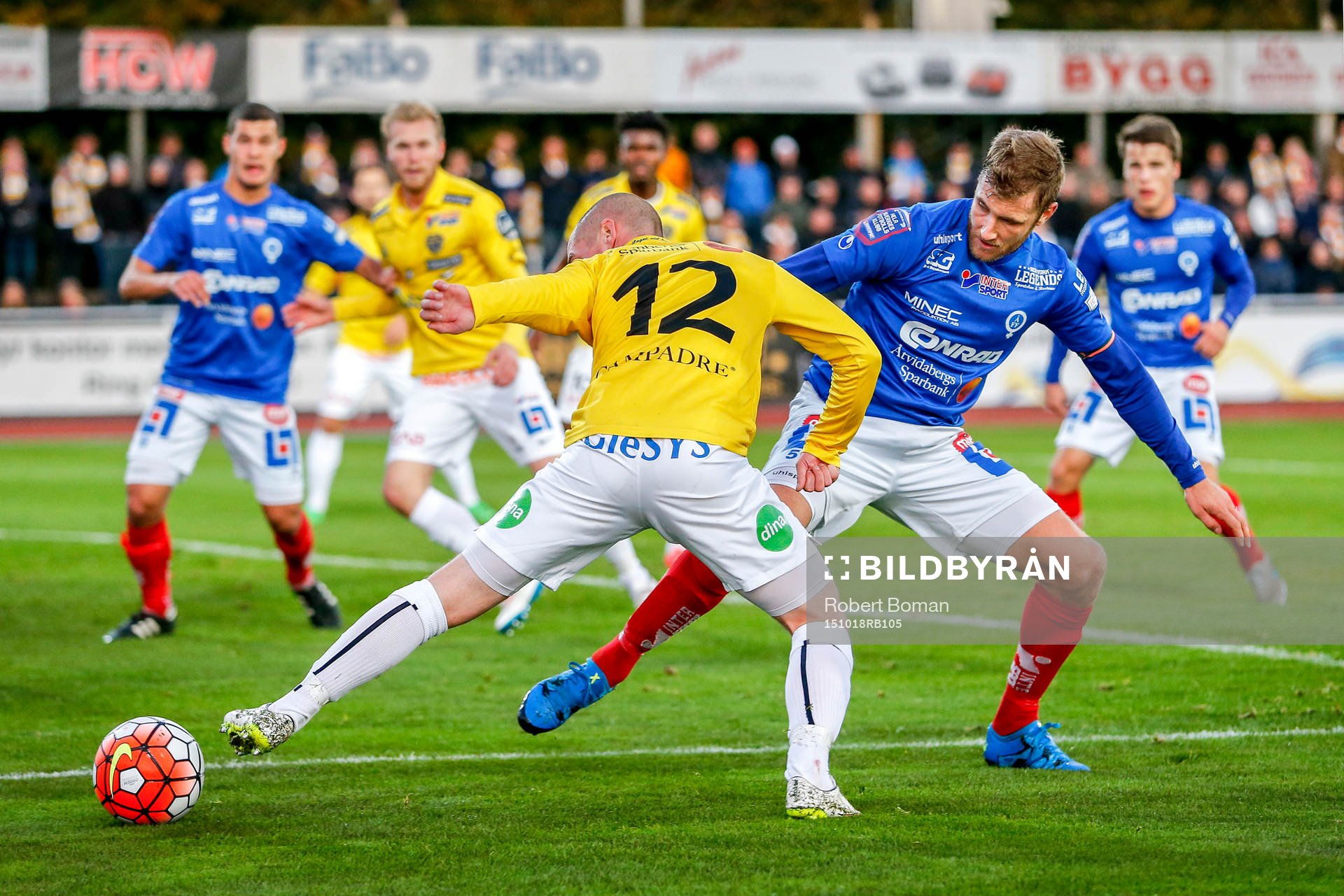 Falkenbergs Christoffer Carlsson och Åtvidabergs Daniel