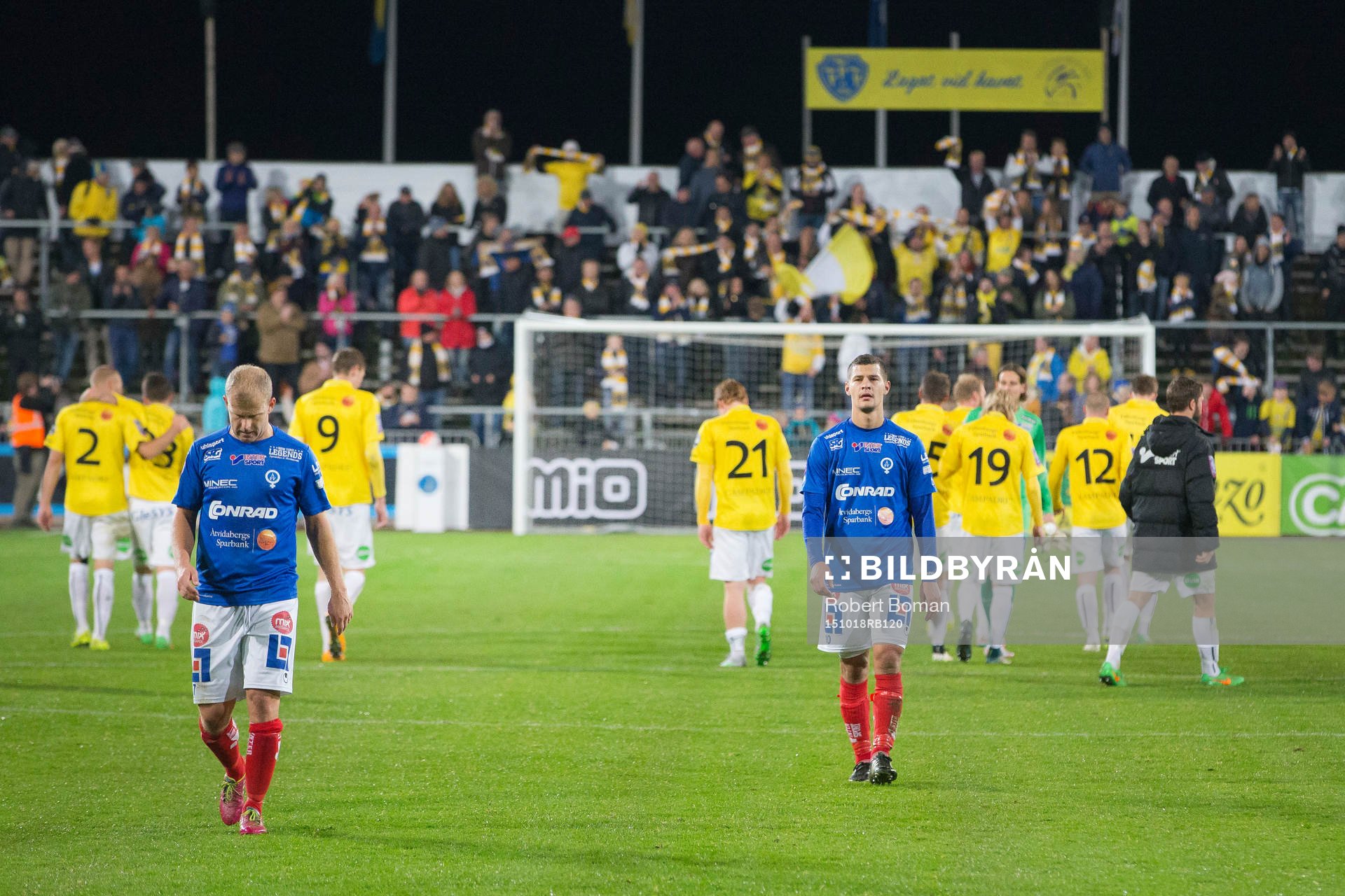 Åtvidabergs spelare deppar