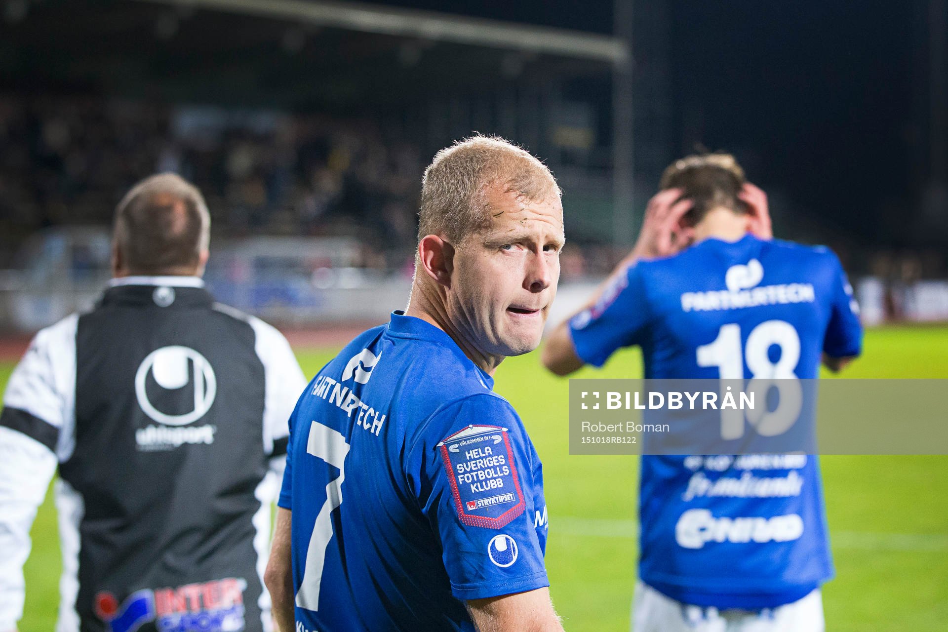 Åtvidabergs Kristian Bergström deppar