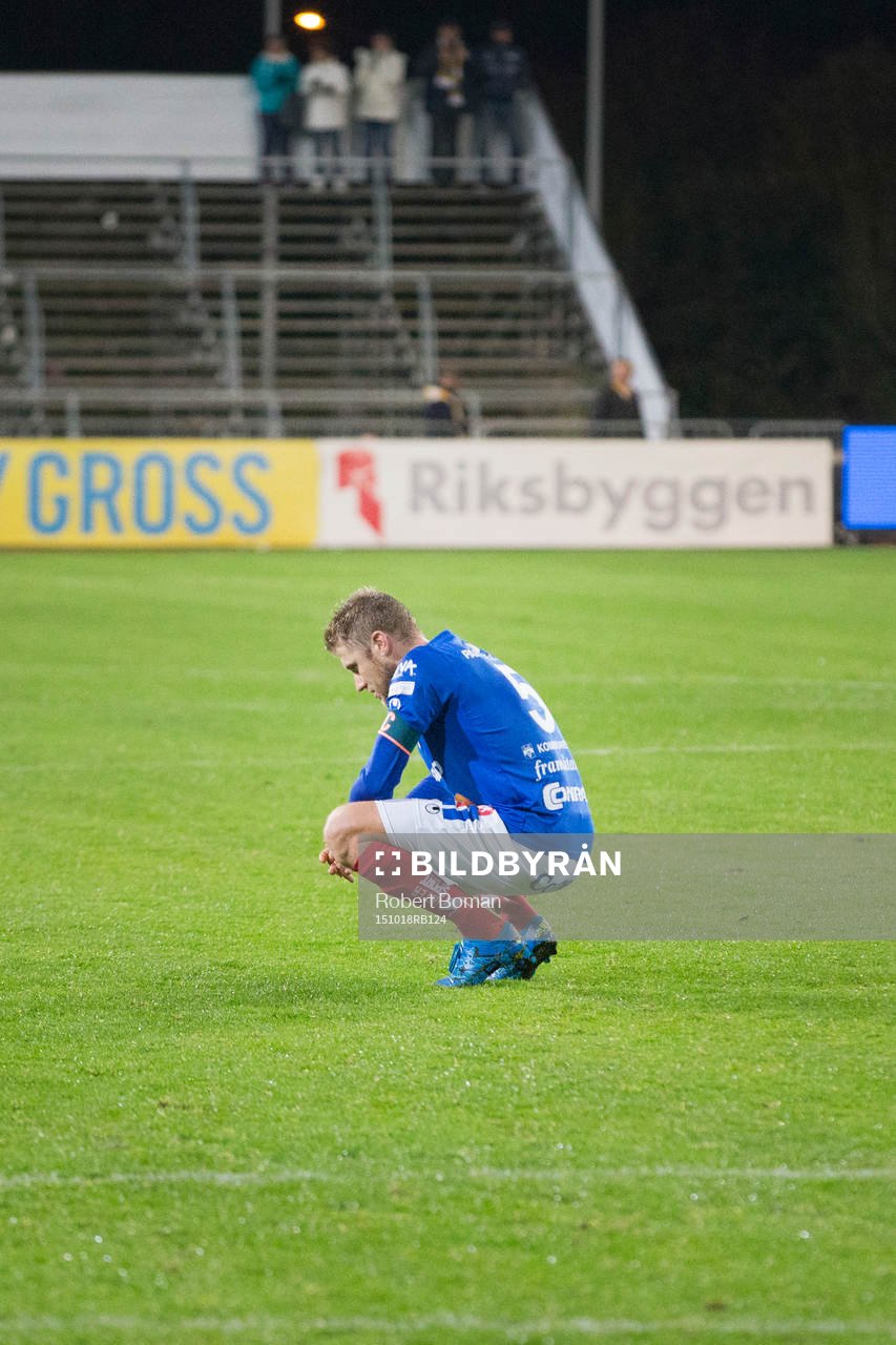 Åtvidabergs Daniel Hallingström deppar