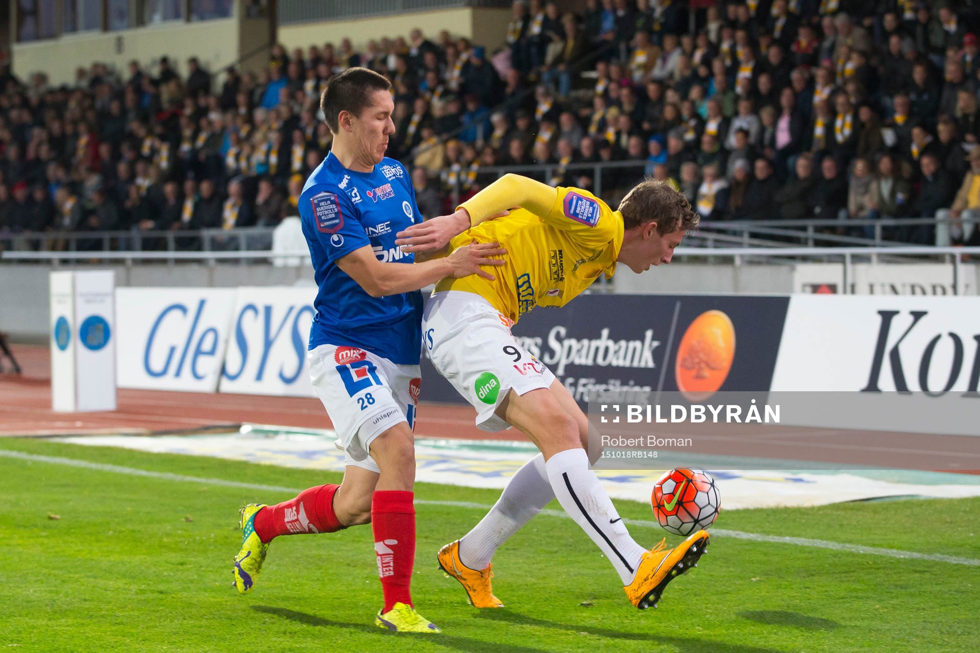 Åtvidabergs Sebastian Ramhorn och Falkenbergs Gustaf