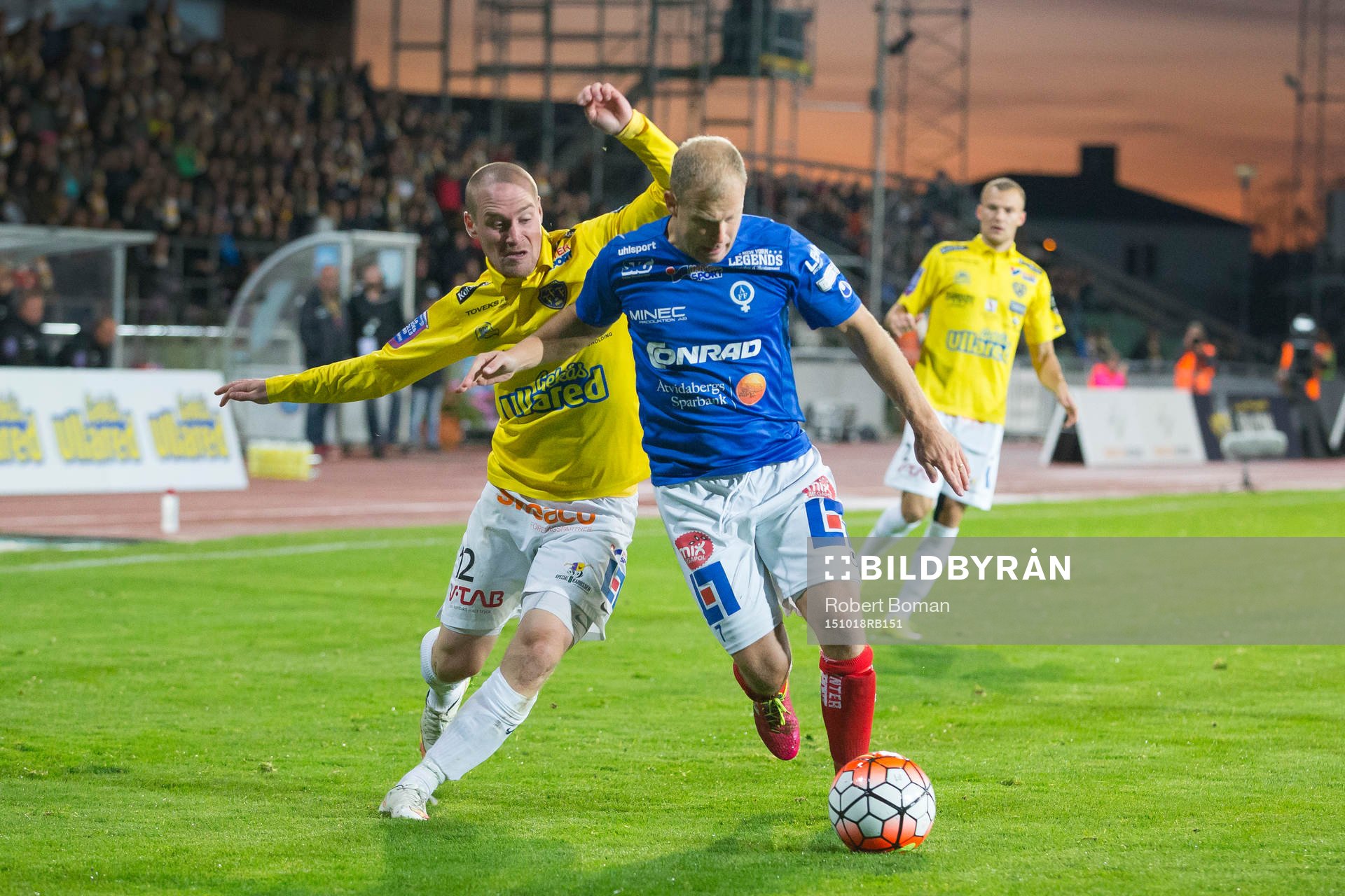 Falkenbergs Christoffer Carlsson och Åtvidabergs Kristian