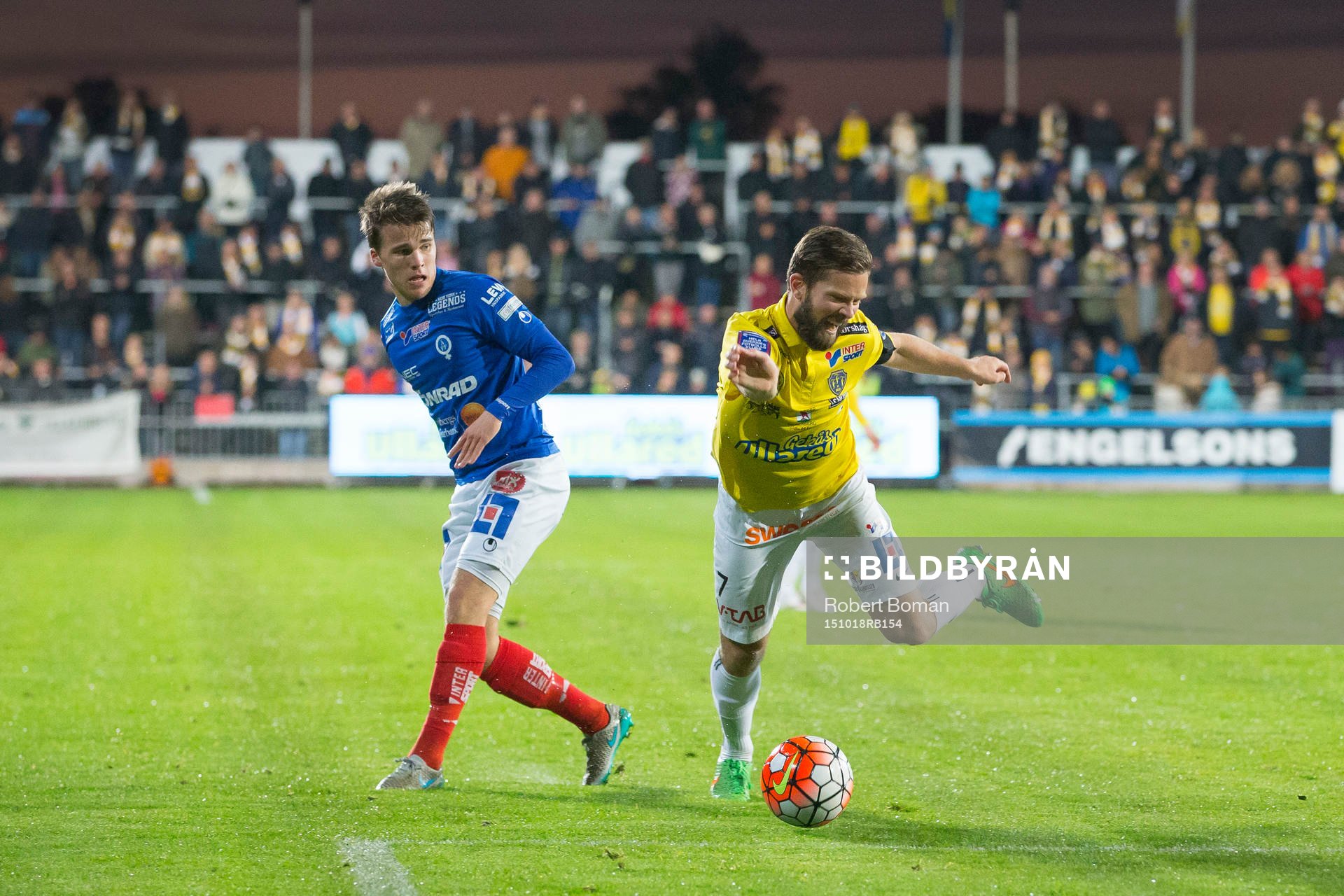Åtvidabergs Simon Skrabb och Falkenbergs David Svensson