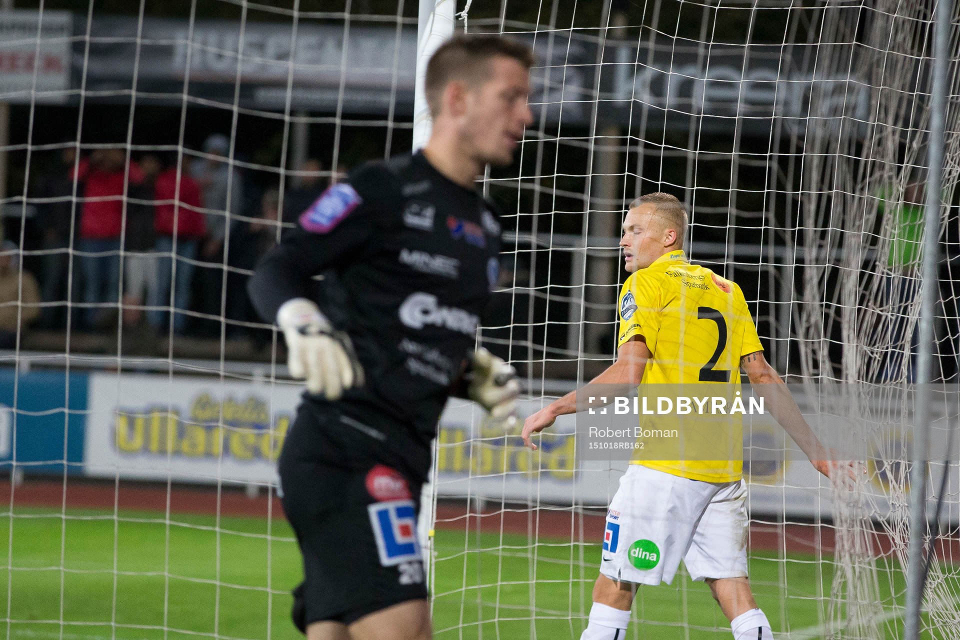 Falkenbergs Rasmus Sjöstedt deppar