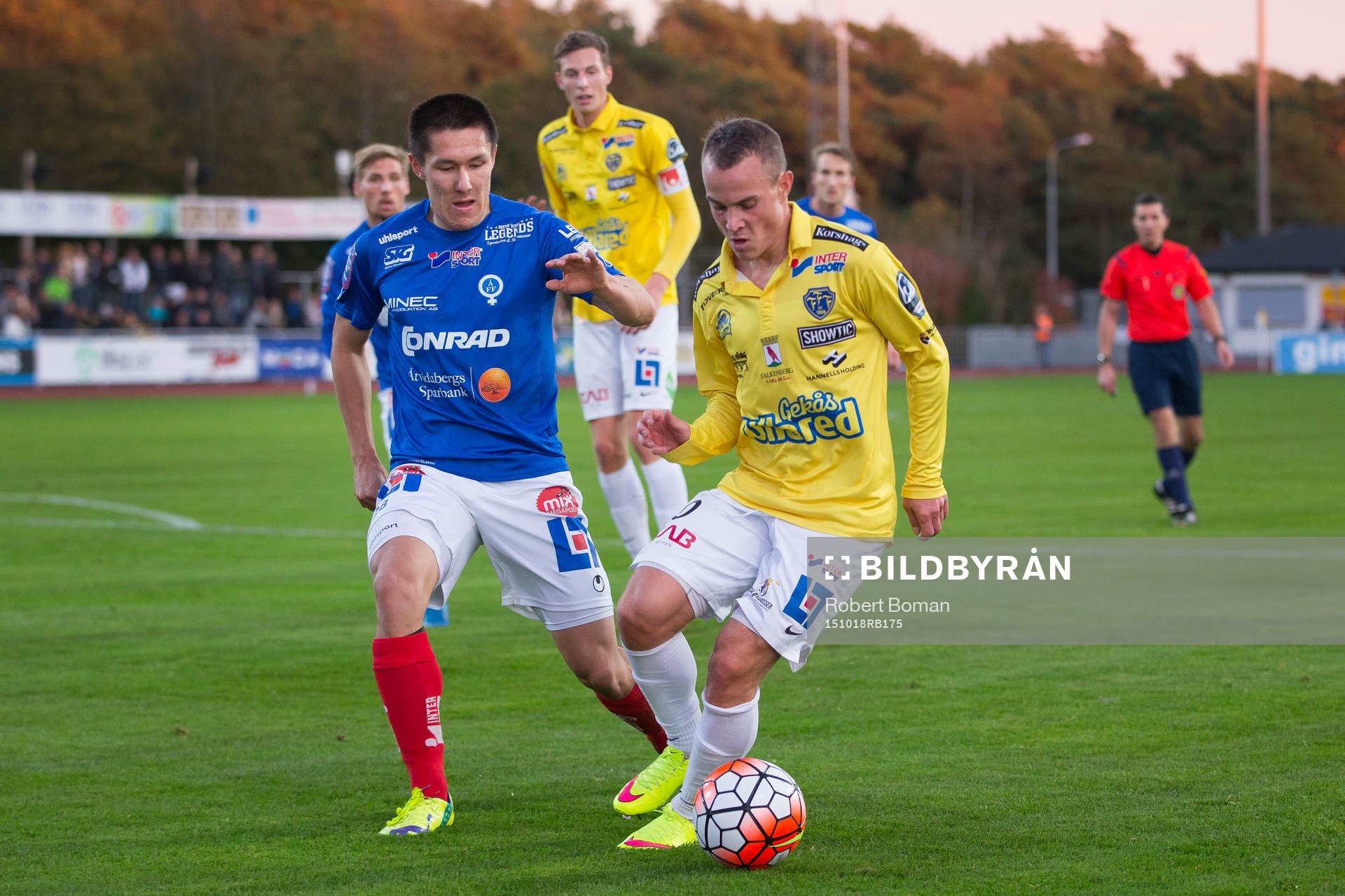 Åtvidabergs Tor Öyvind Hovda och Falkenbergs Carl Wede