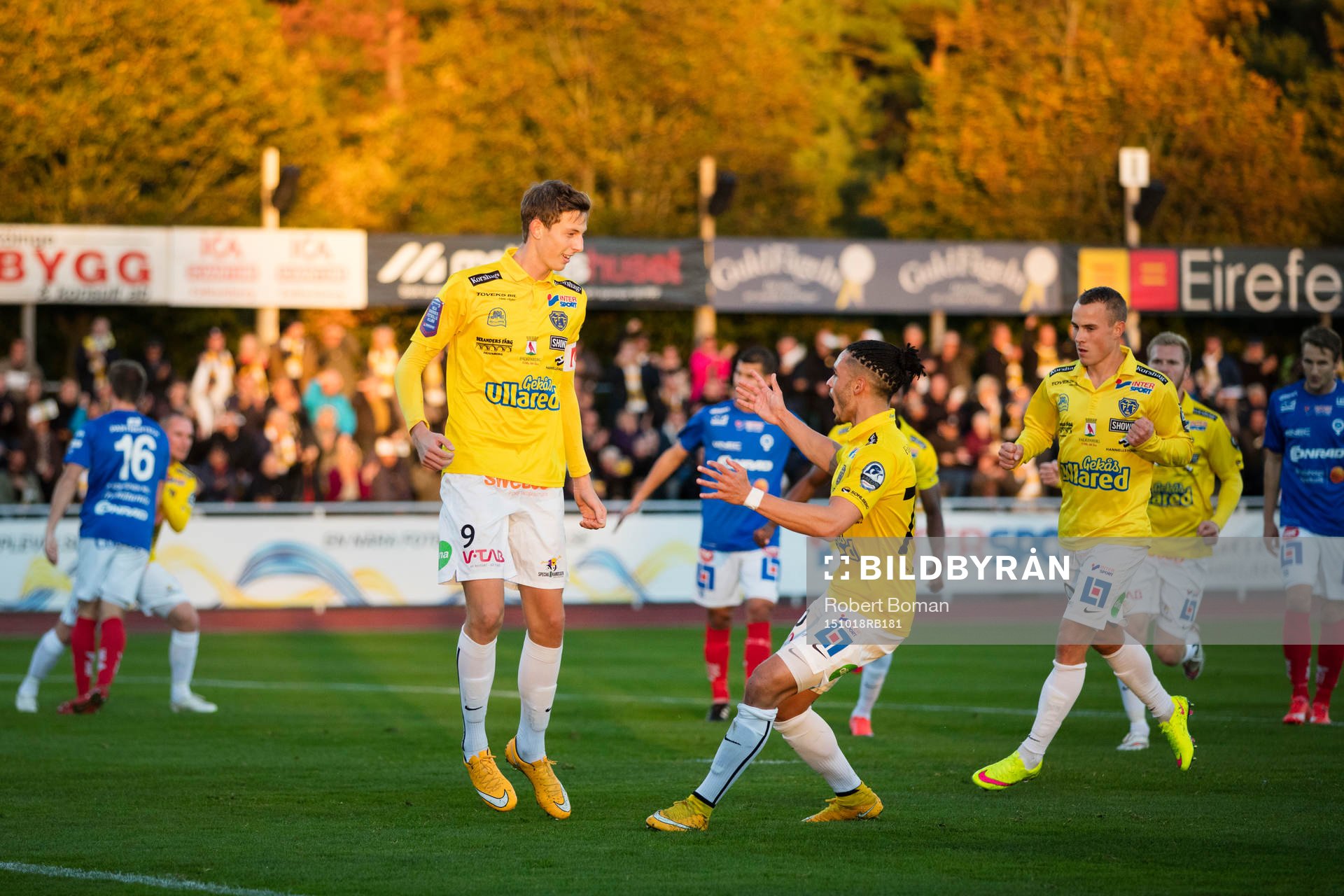 Falkenbergs Gustaf Nilsson och Alexander Jakobsen och Carl