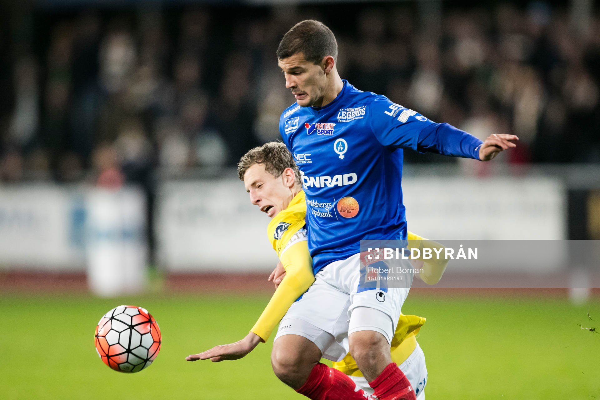 Åtvidabergs Mauricio Albornoz och Falkenbergs Gustaf