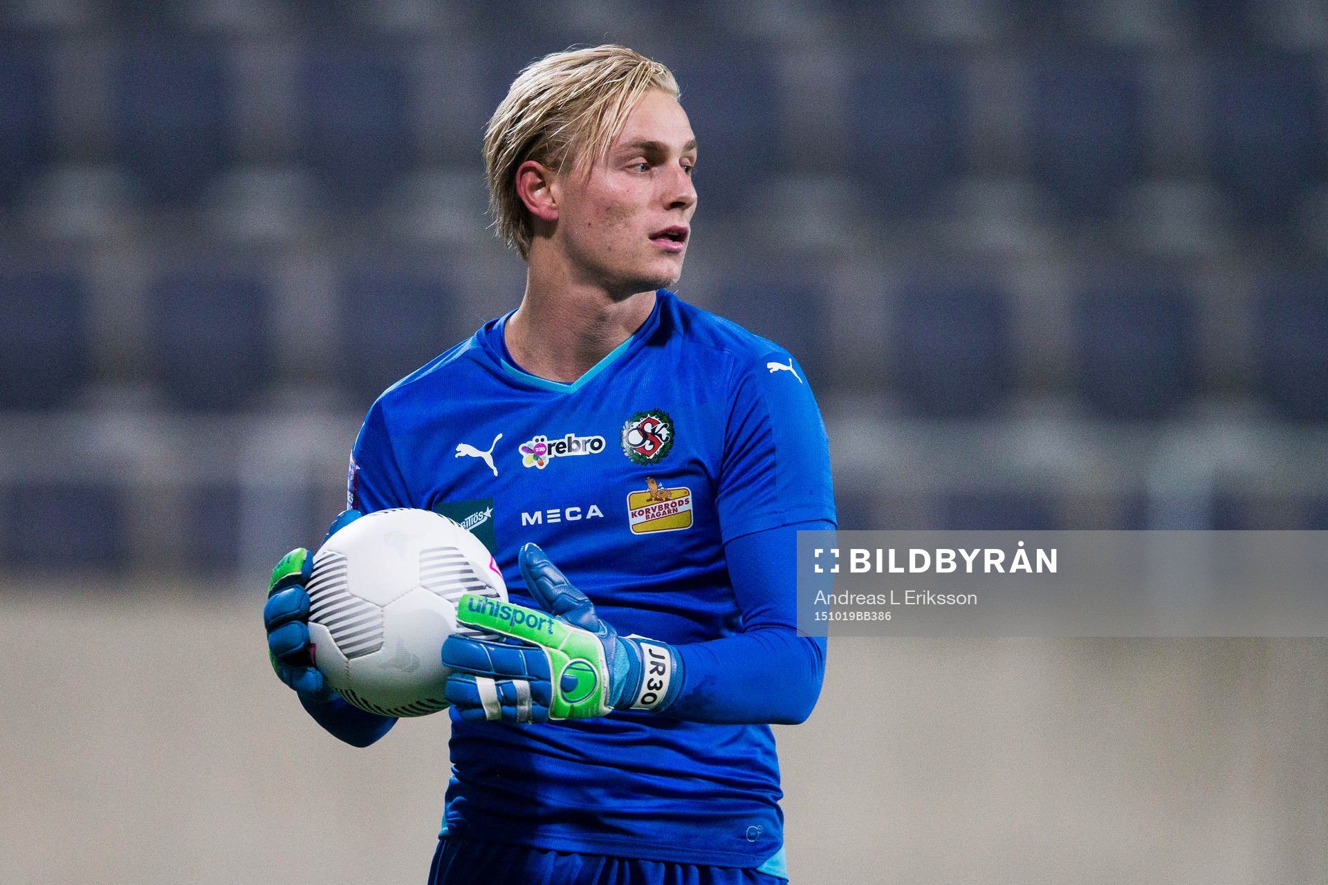 Örebros målvakt Jacob Rinne