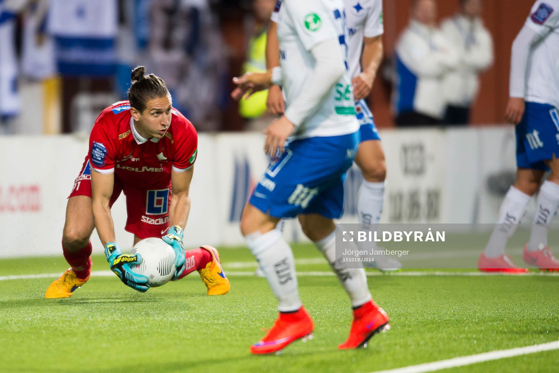 Norrköpings målvakt David Mitov Nilsson