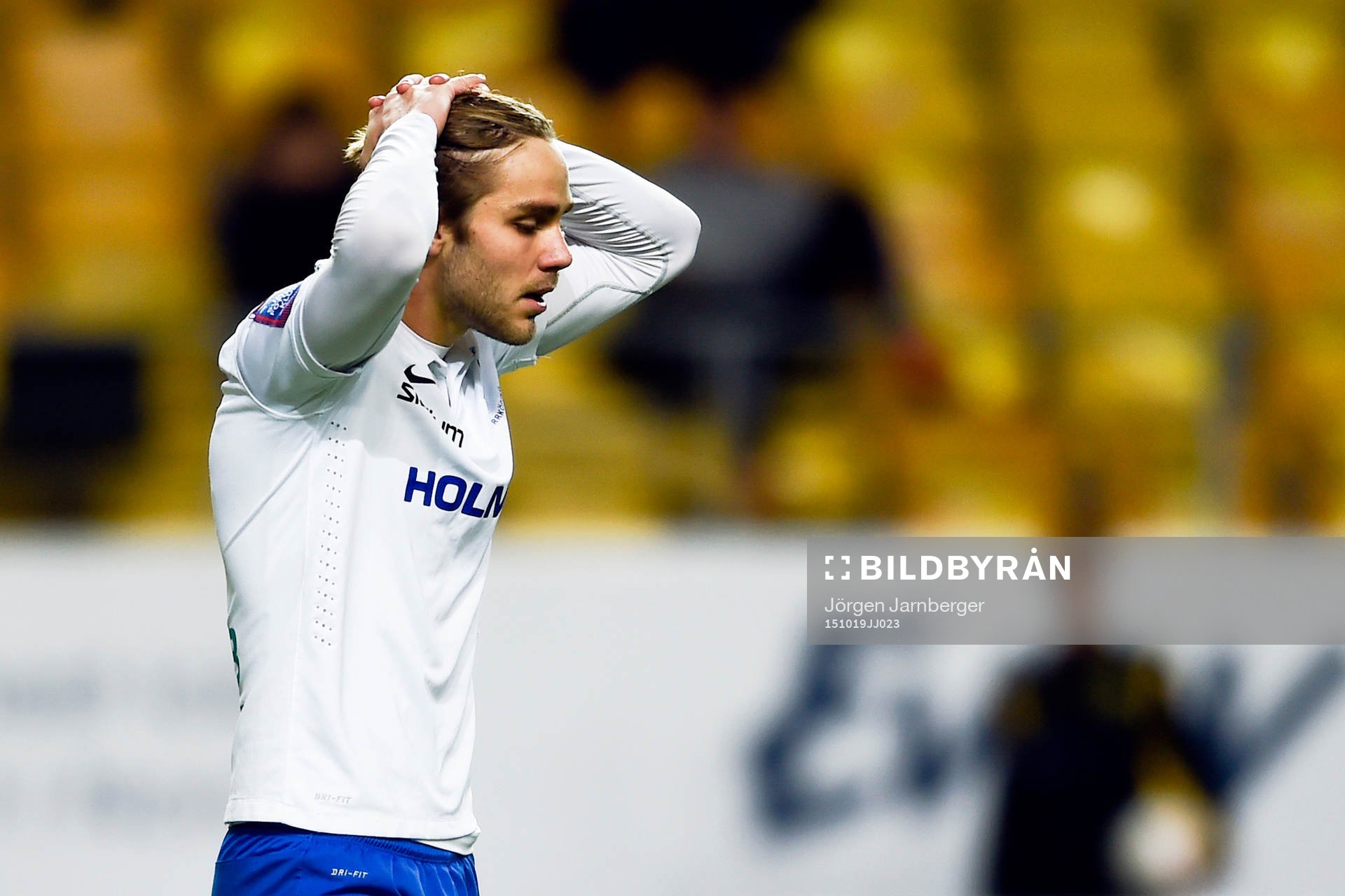 Norrköpings Christoffer Nyman deppar