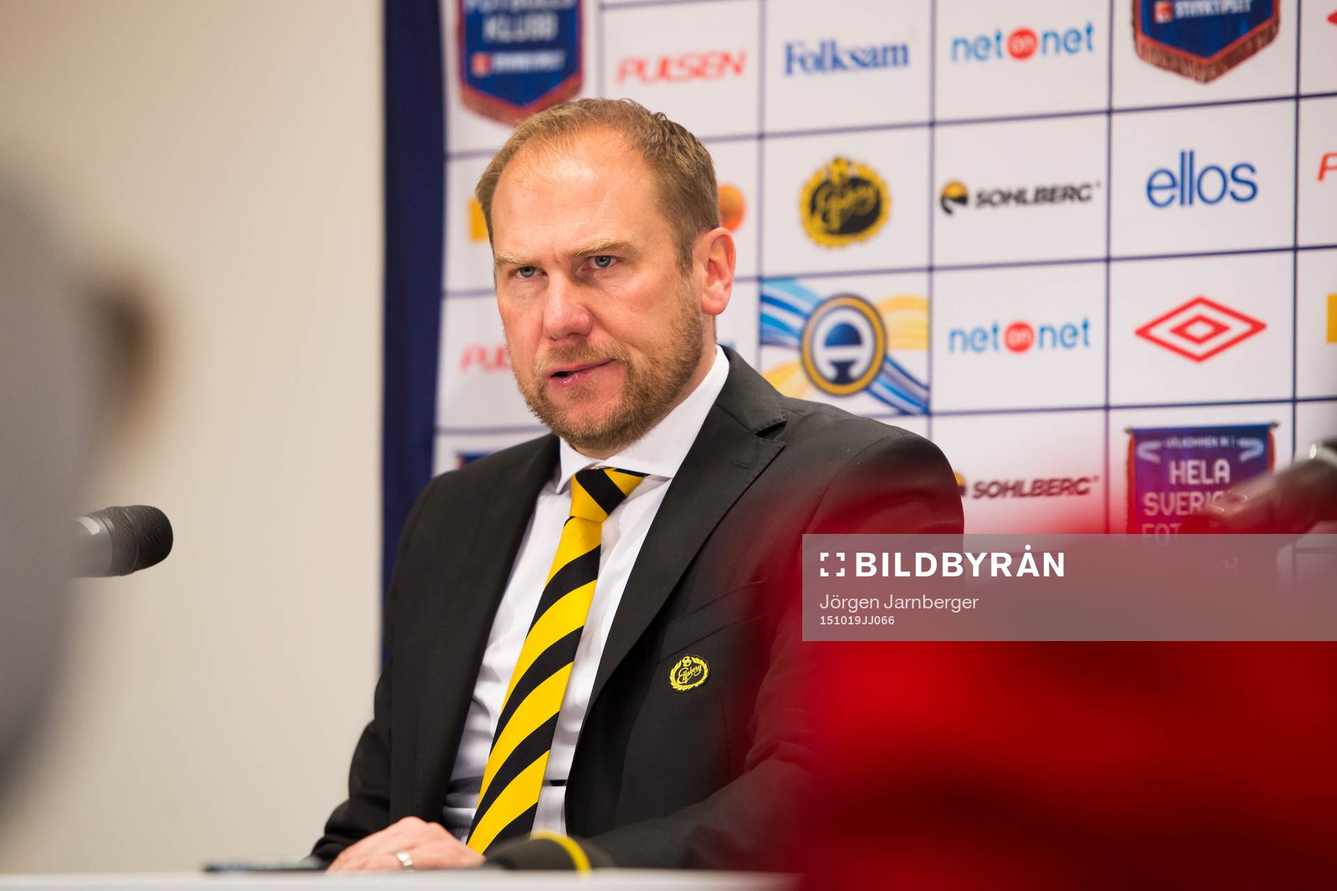 Elfsborgs manager Magnus Haglund
