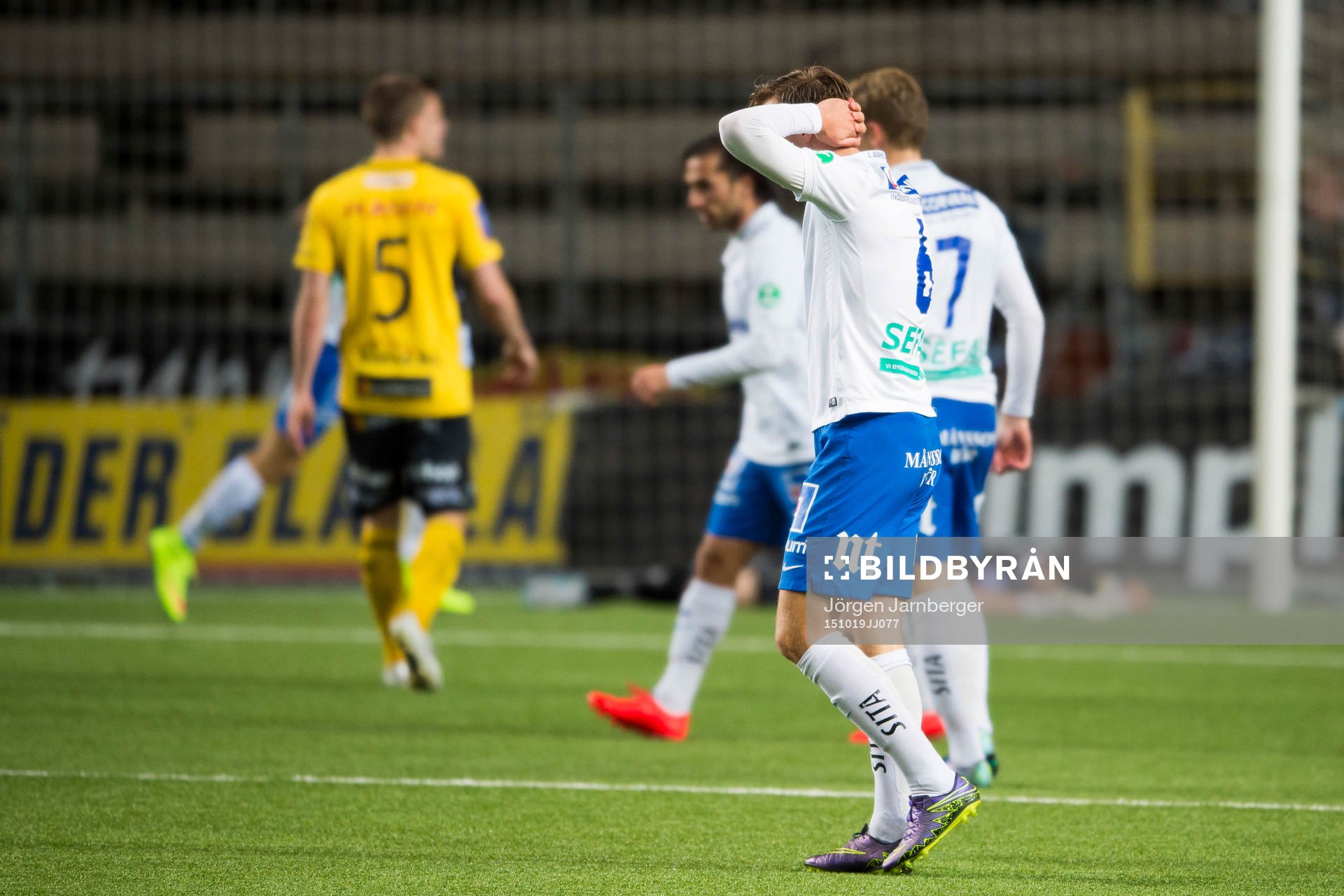 Norrköpings Linus Wahlqvist deppar