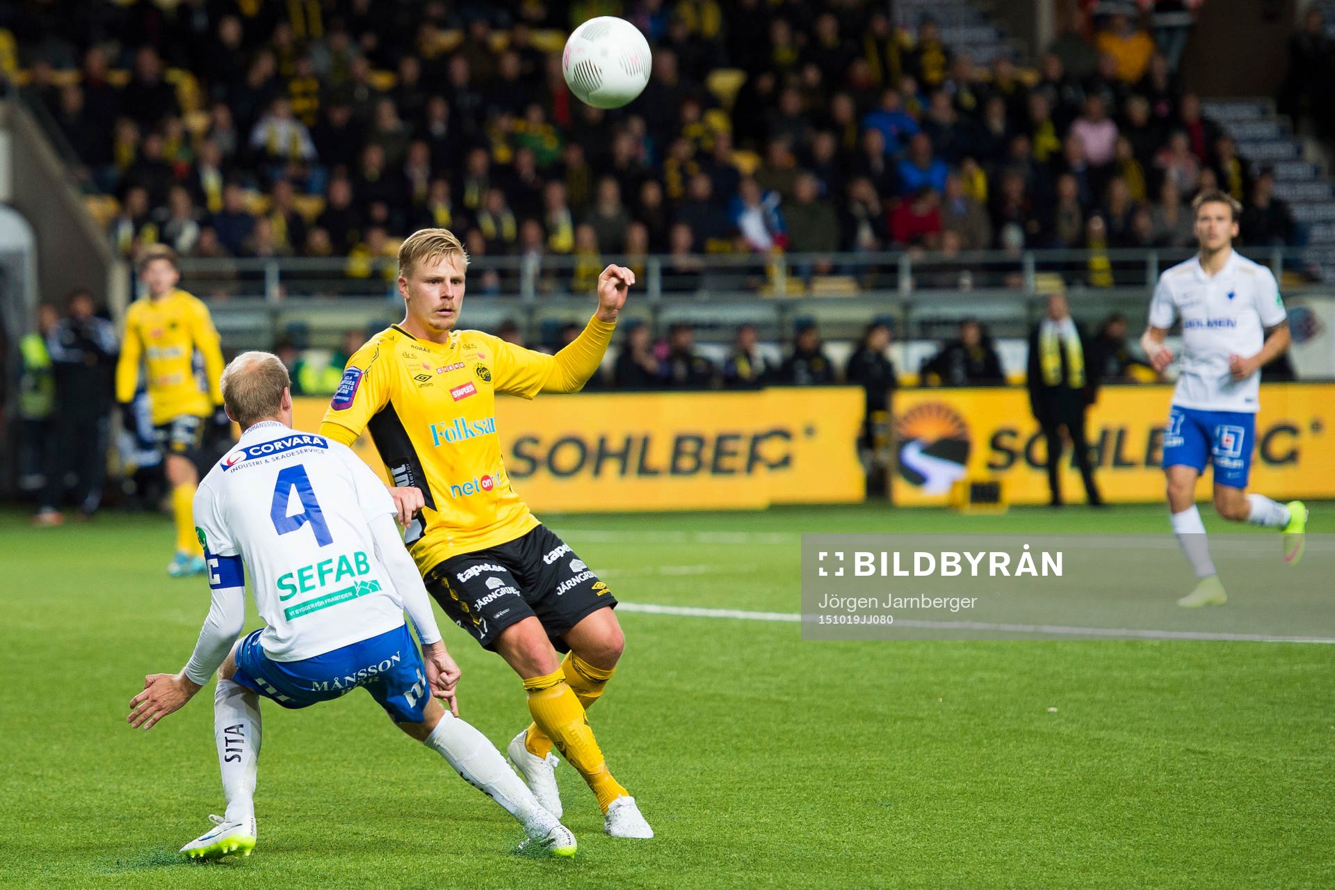 Elfsborgs Per Frick och Norrköpings Andreas Johansson