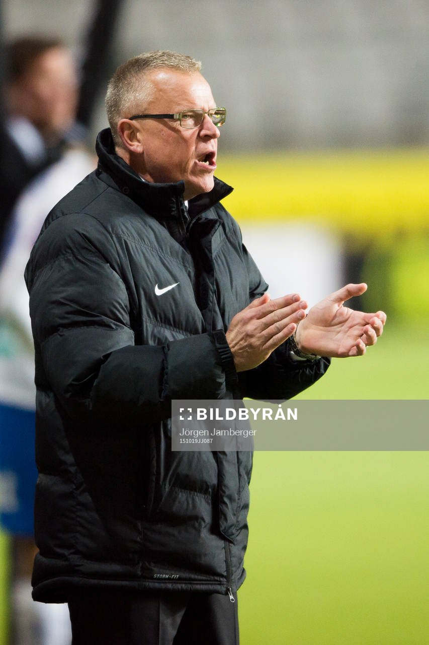 Norrköpings tränare Jan Andersson
