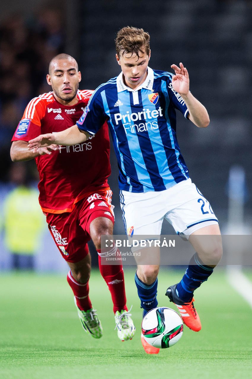 IFK Göteborgs Haitam Aleesami och Djurgårdens Jesper