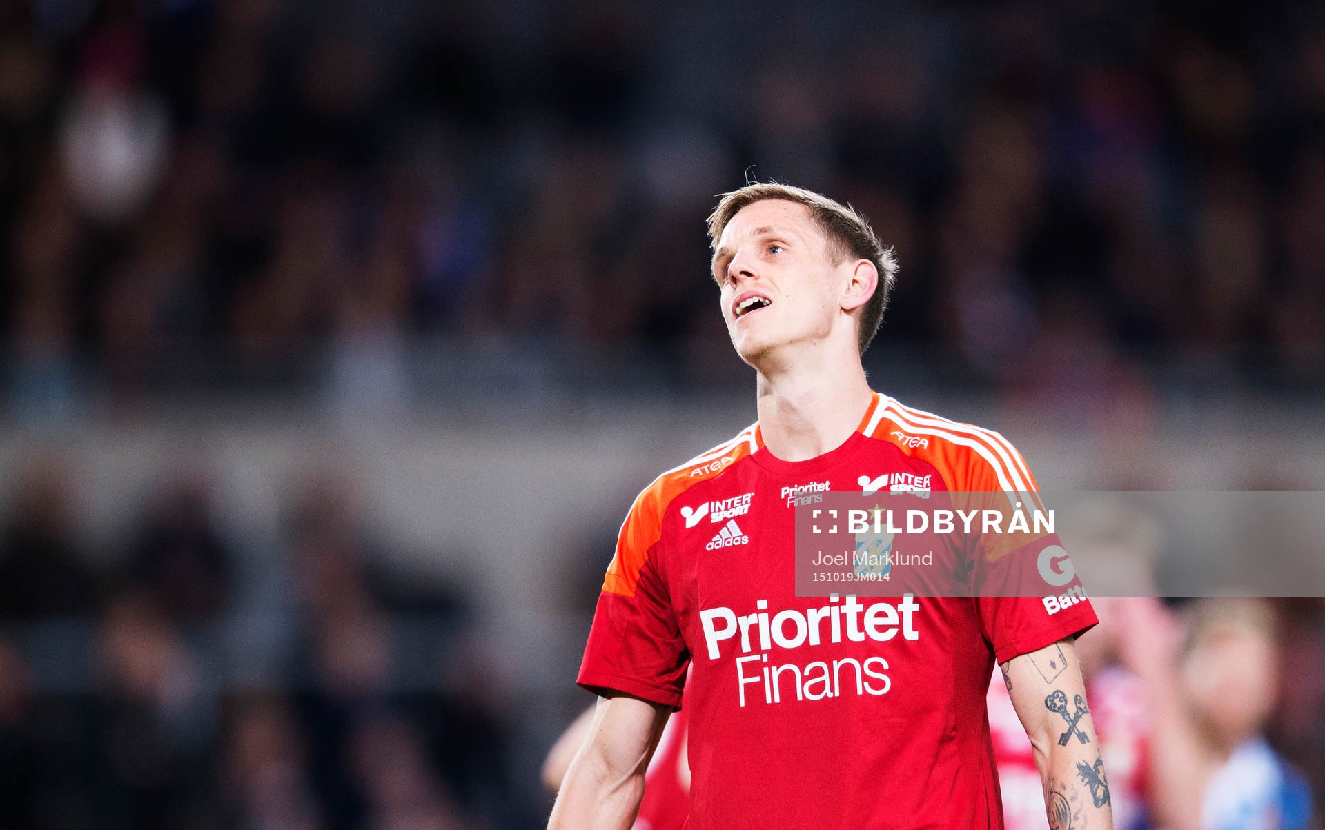 IFK Göteborgs Sören Rieks deppar