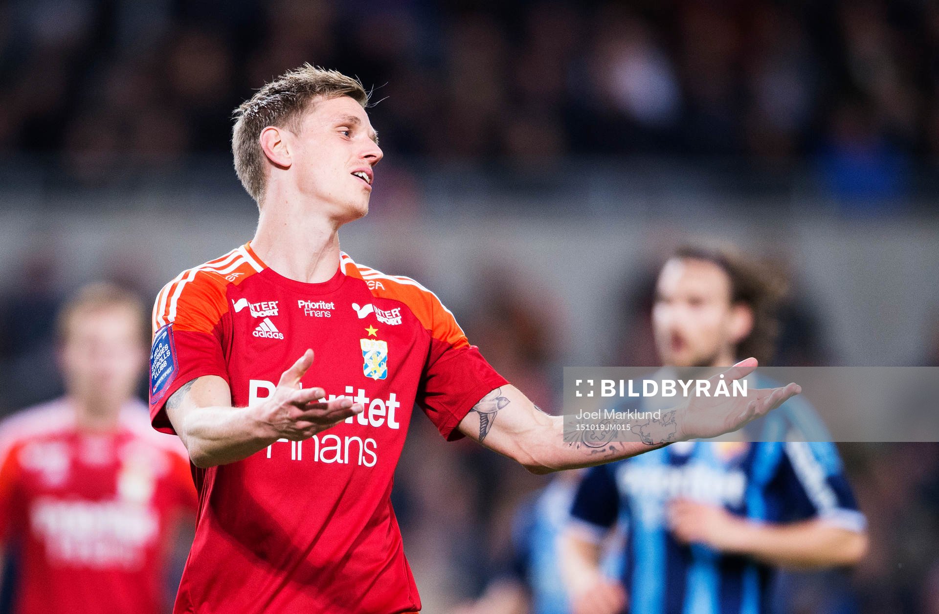IFK Göteborgs Sören Rieks deppar