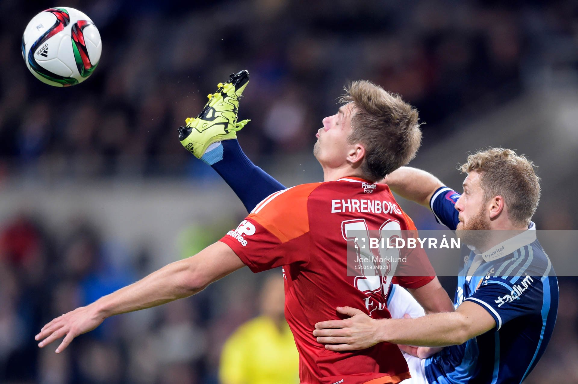 IFK Göteborgs Mikael Boman och Djurgårdens Stefan Karlsson
