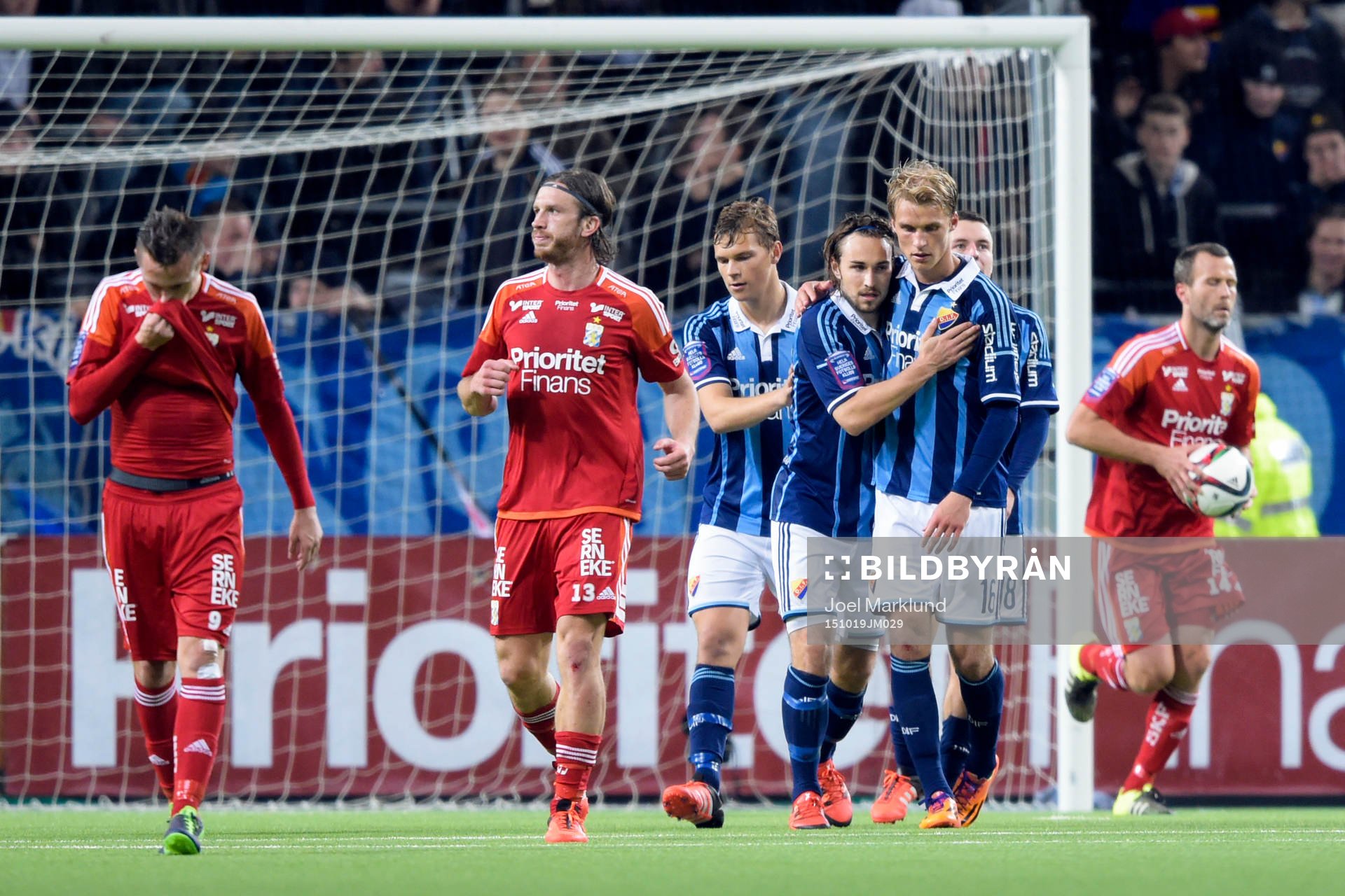 IFK Göteborgs spelare deppar