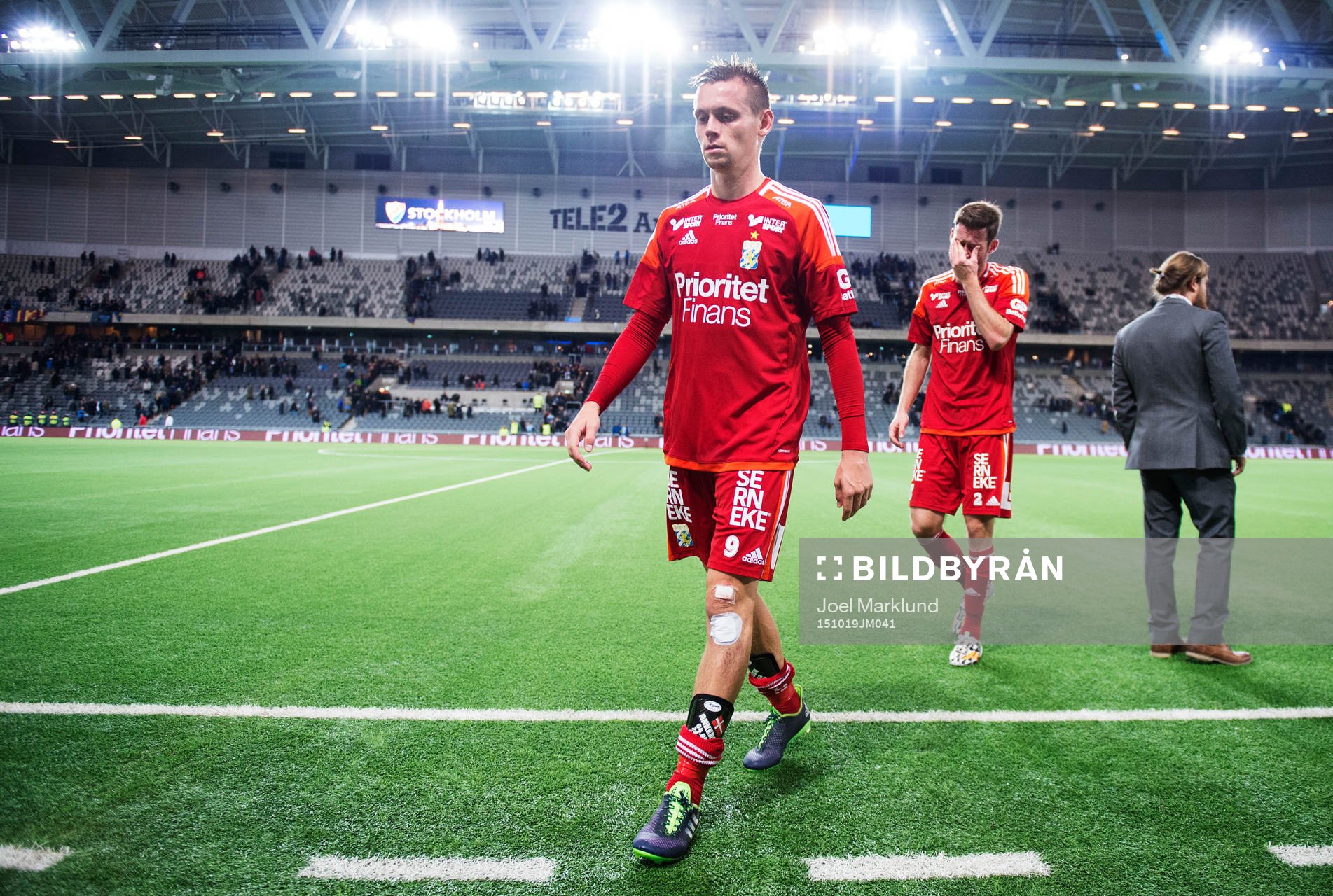 IFK Göteborgs Jakob Ankersen och Emil Salomonsson deppar