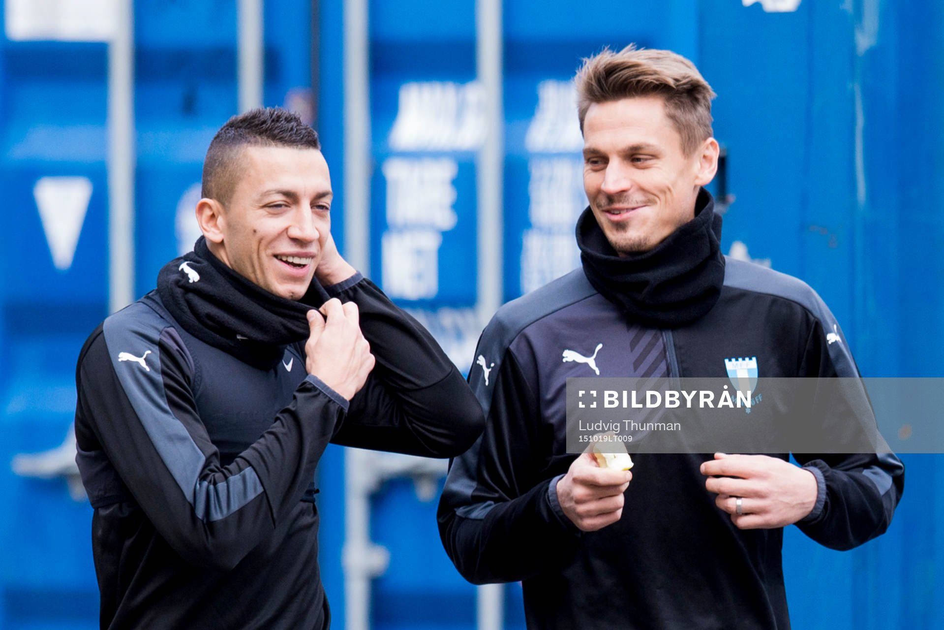 Malmös Nikola Djurdjic och Markus Rosenberg
