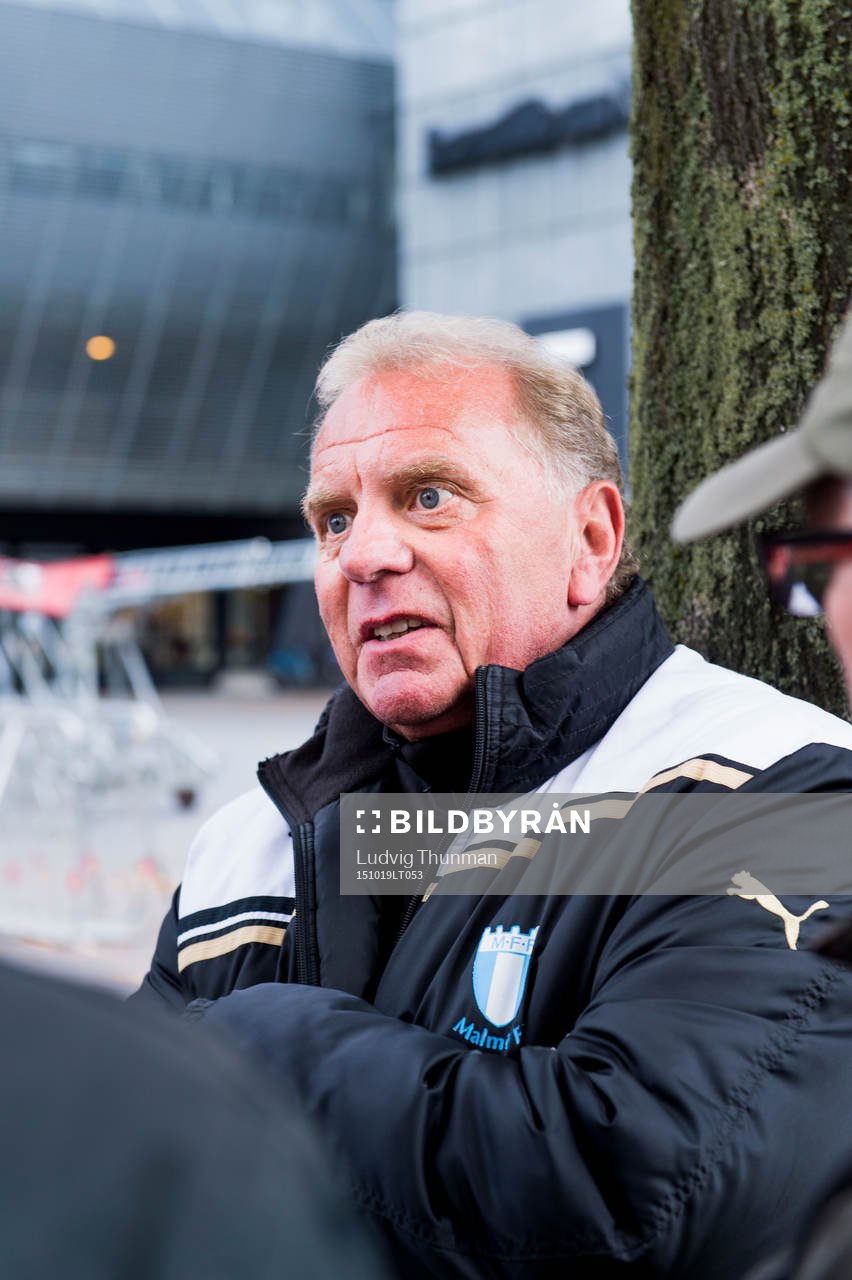 Malmö FFs fd manager Bob Houghton