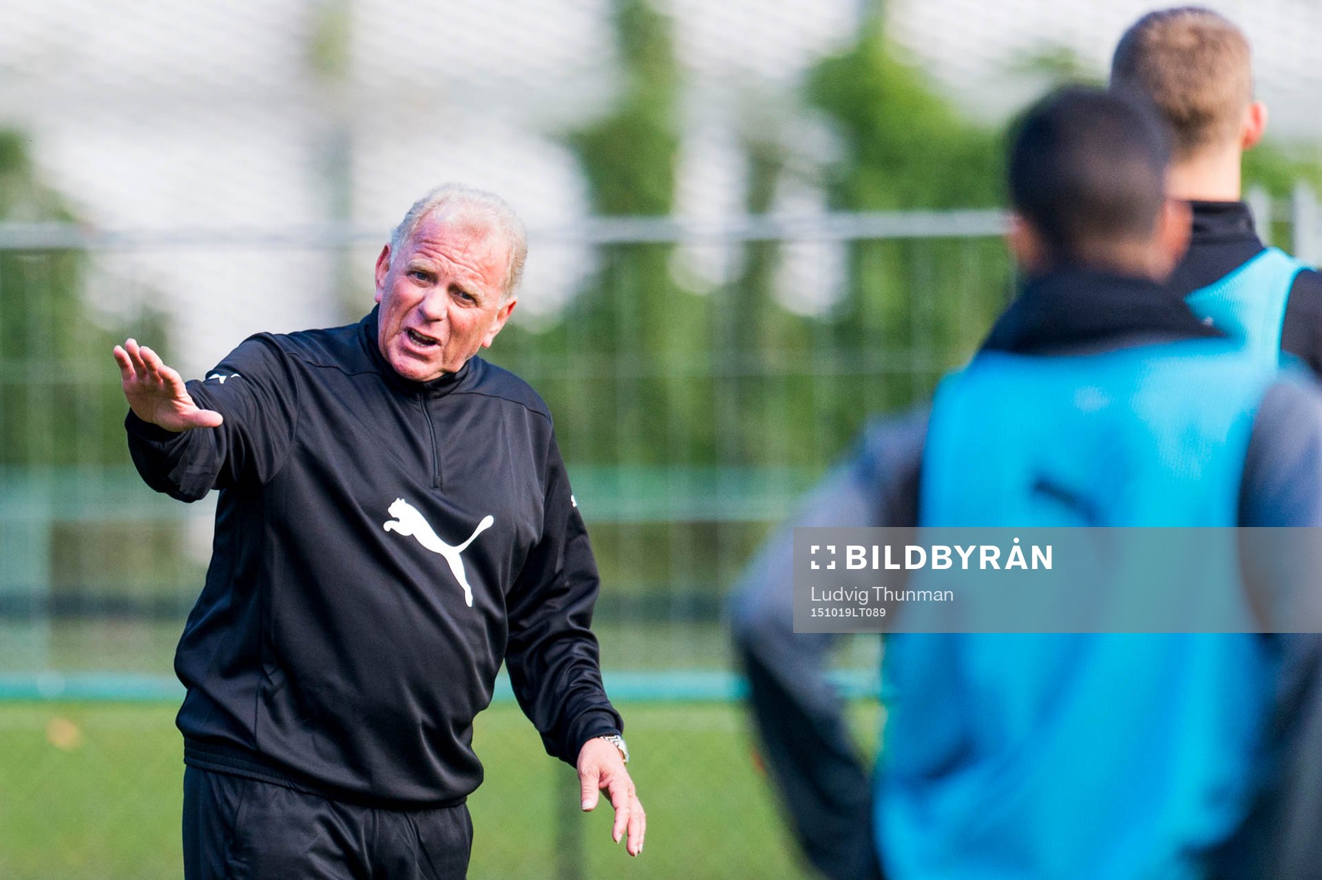 Malmö FFs fd manager Bob Houghton