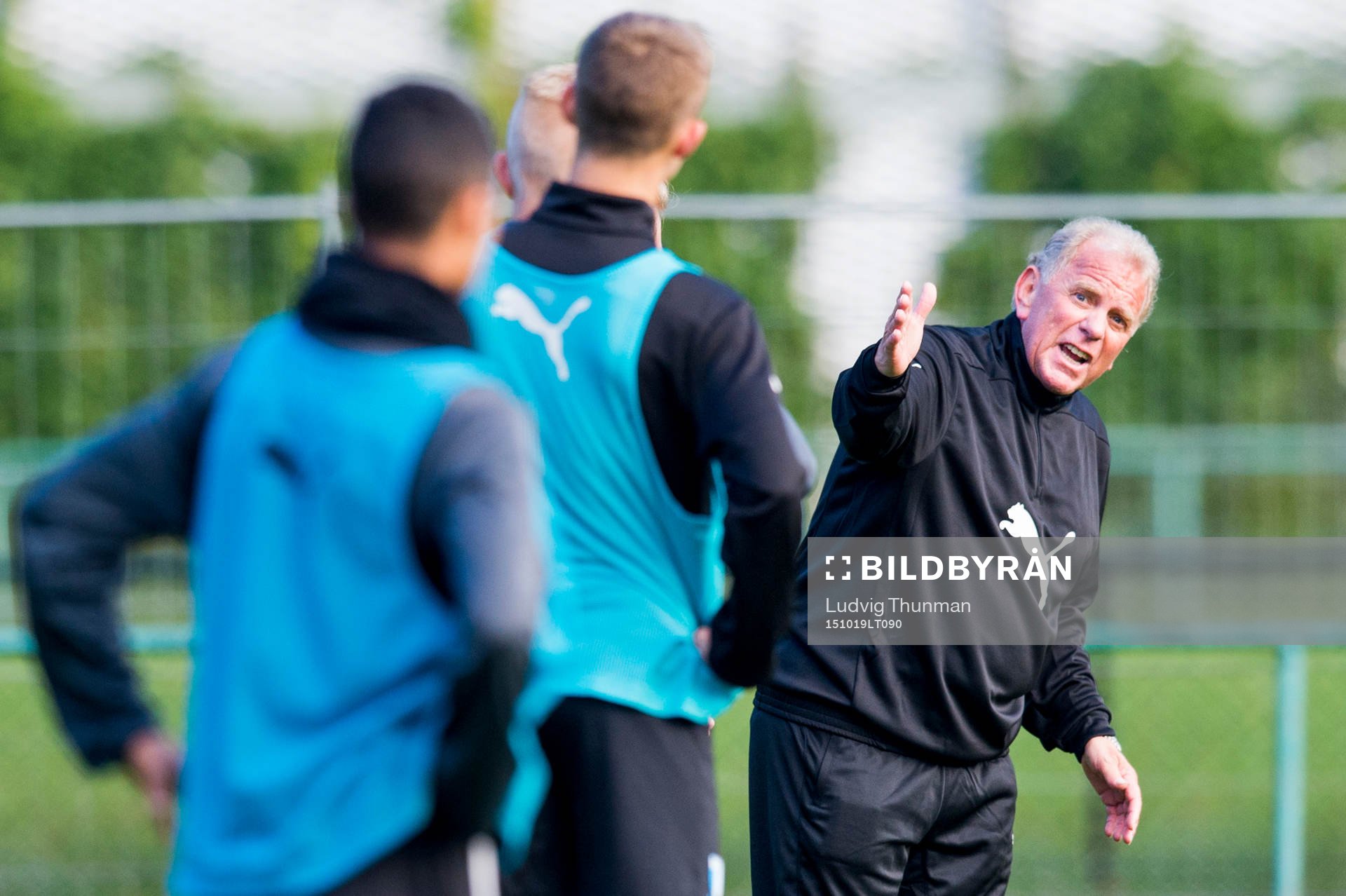 Malmö FFs fd manager Bob Houghton