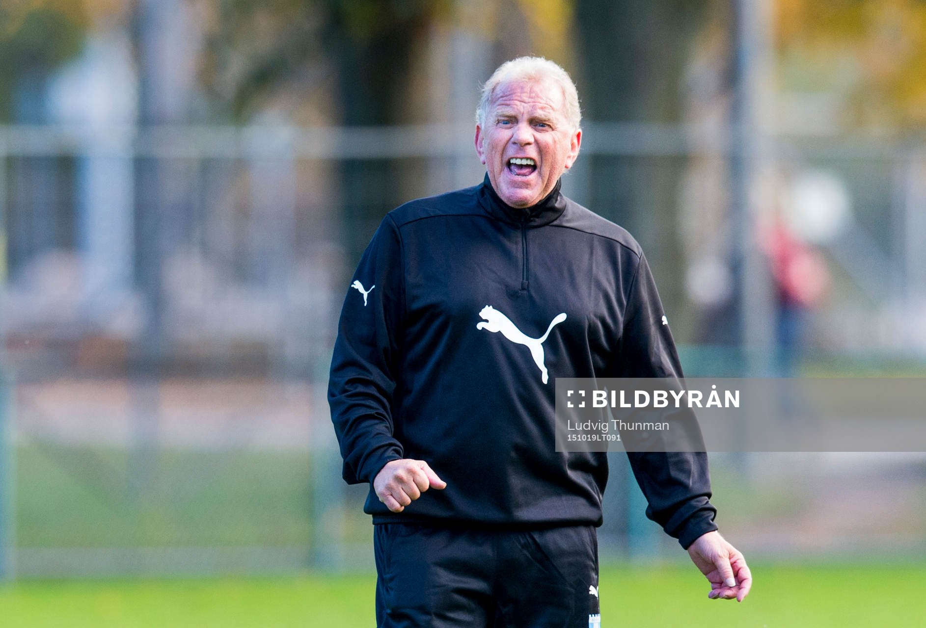 Malmö FFs fd manager Bob Houghton