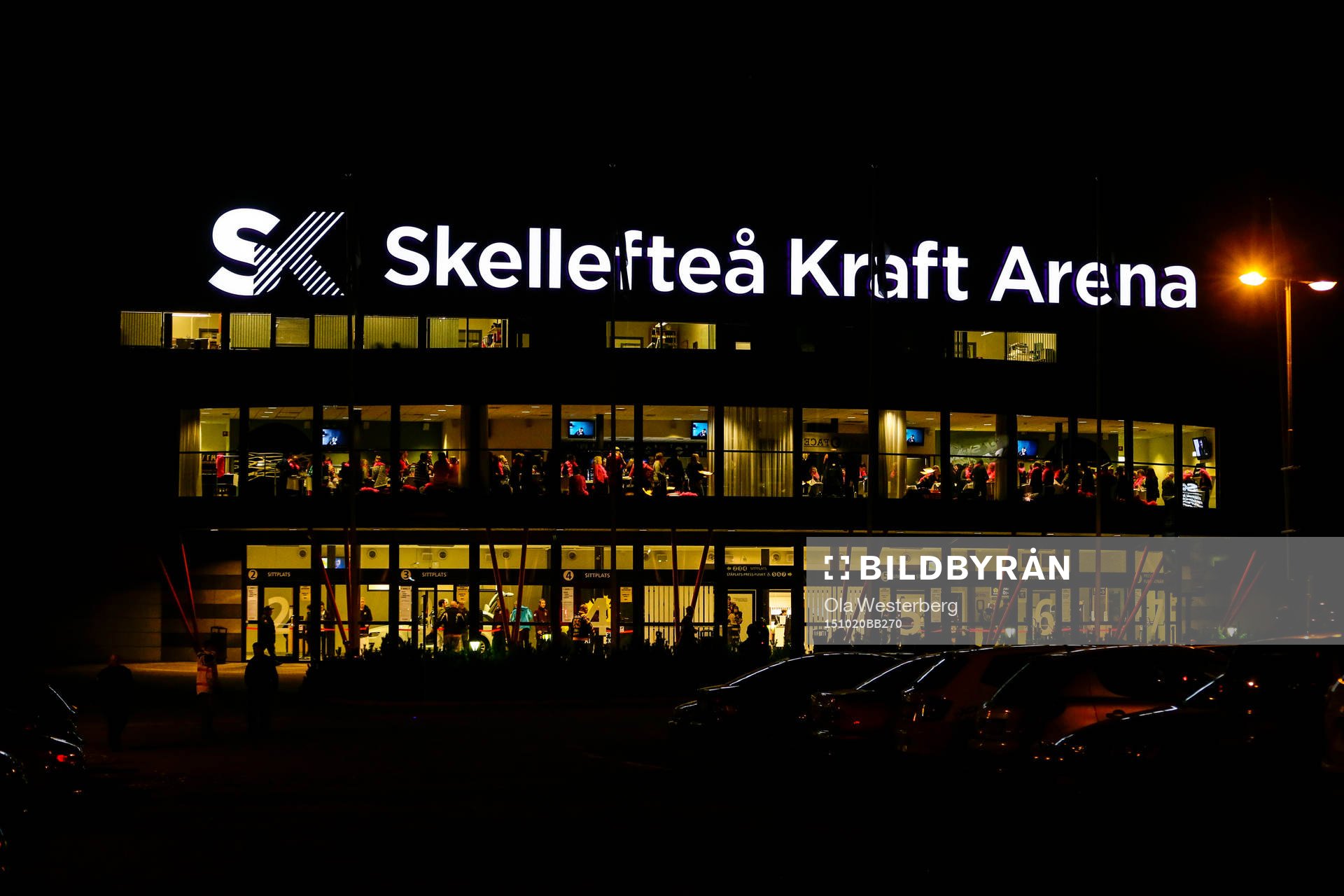 Skellefteå Kraft Arena exteriör