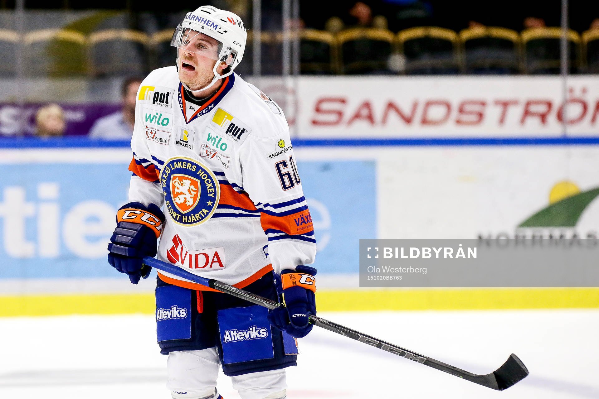 Växjös Erik Josefsson deppar