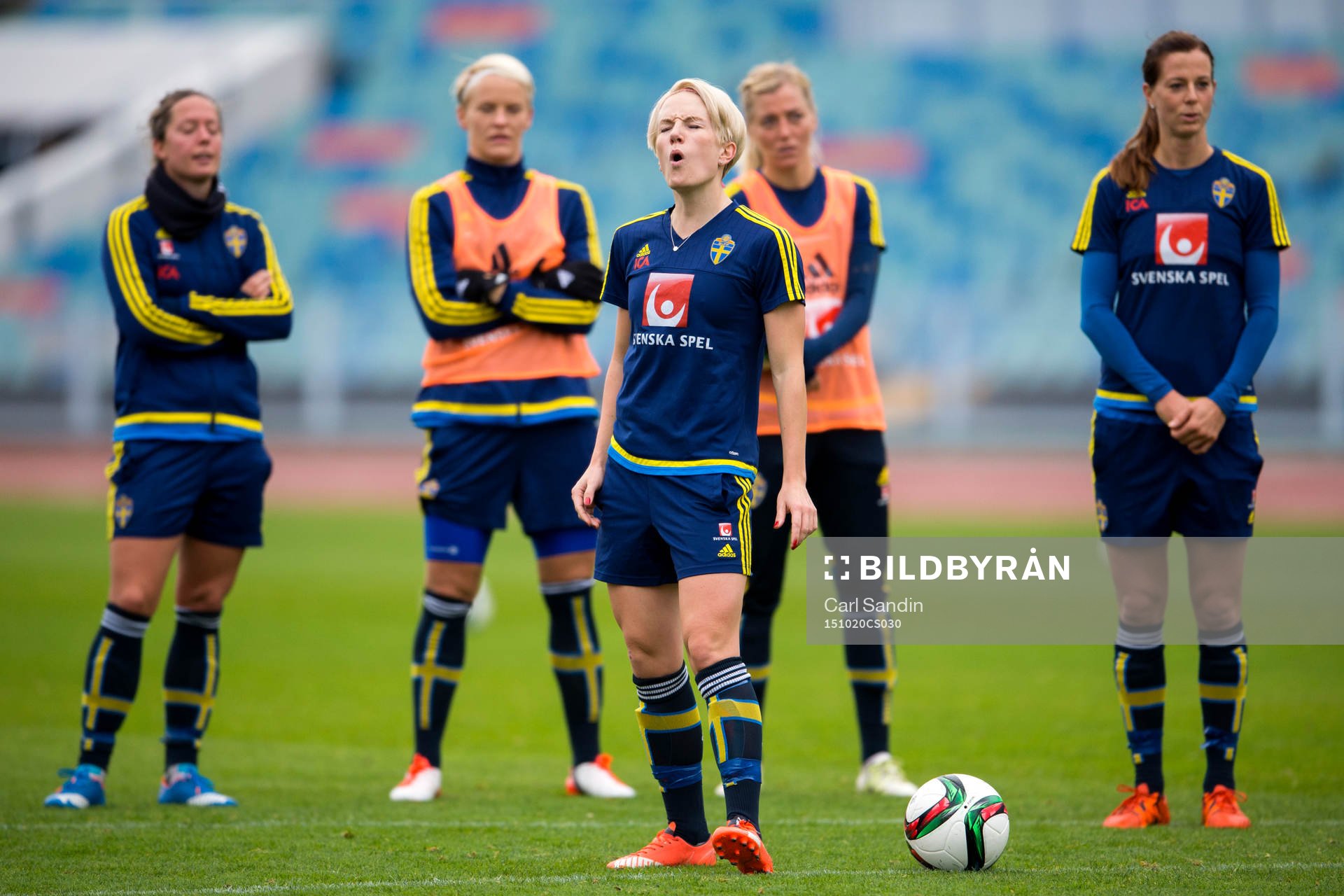 Sveriges Petra Larsson deppar
