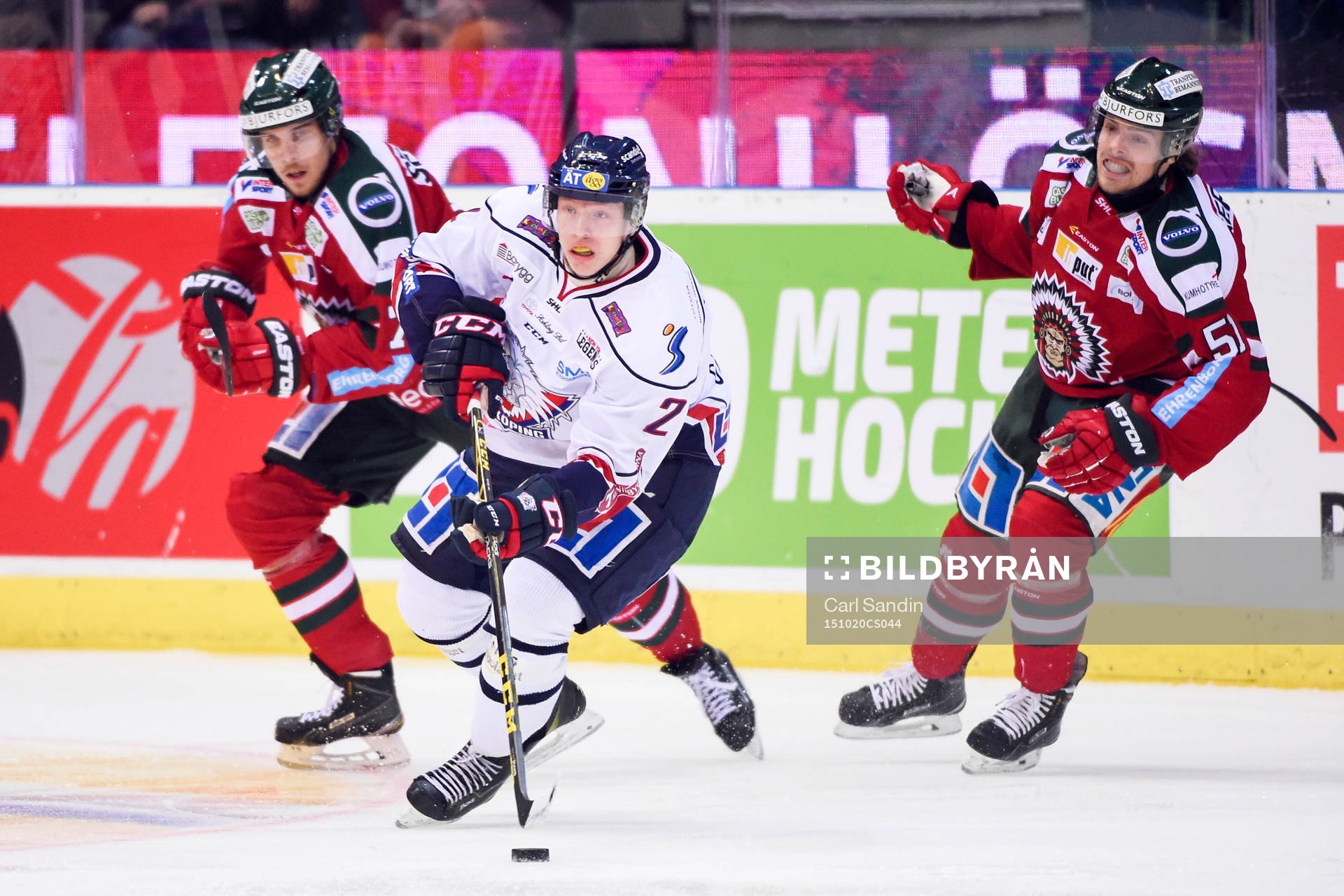 Frölundas Henrik Tömmernes och Mats Rosseli Olsen och