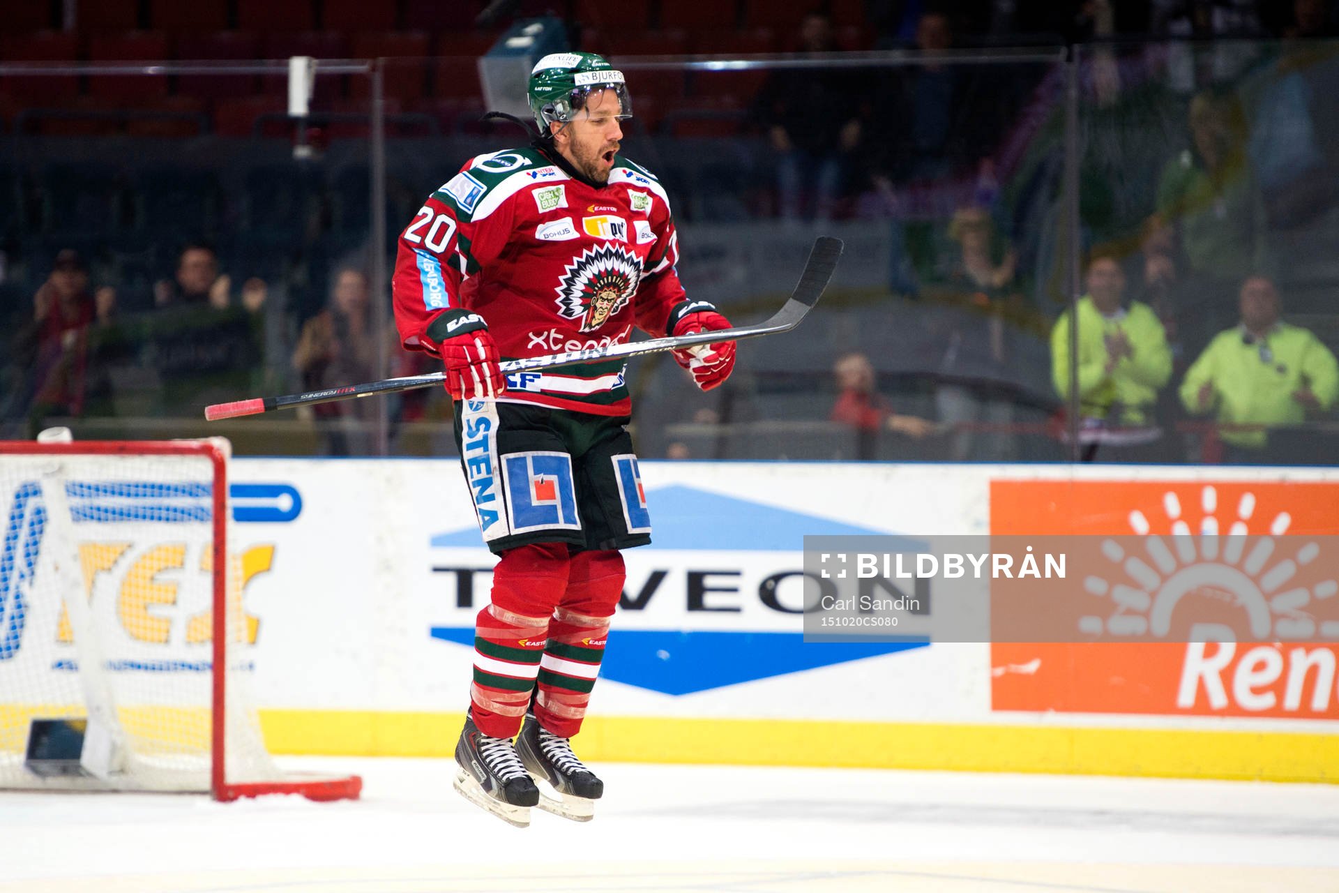 Frölundas Joel Lundqvist tackar publiken