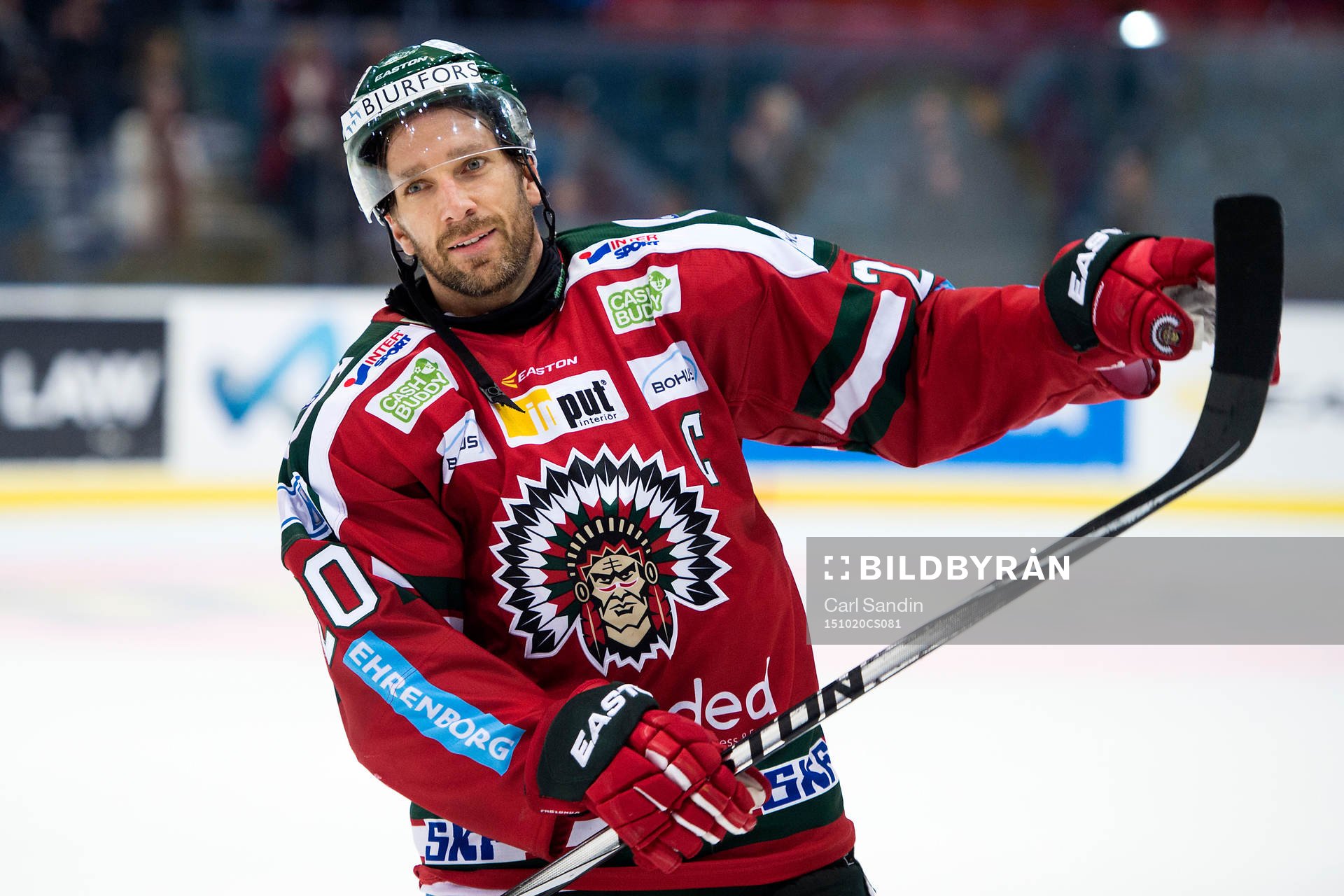 Frölundas Joel Lundqvist tackar publiken